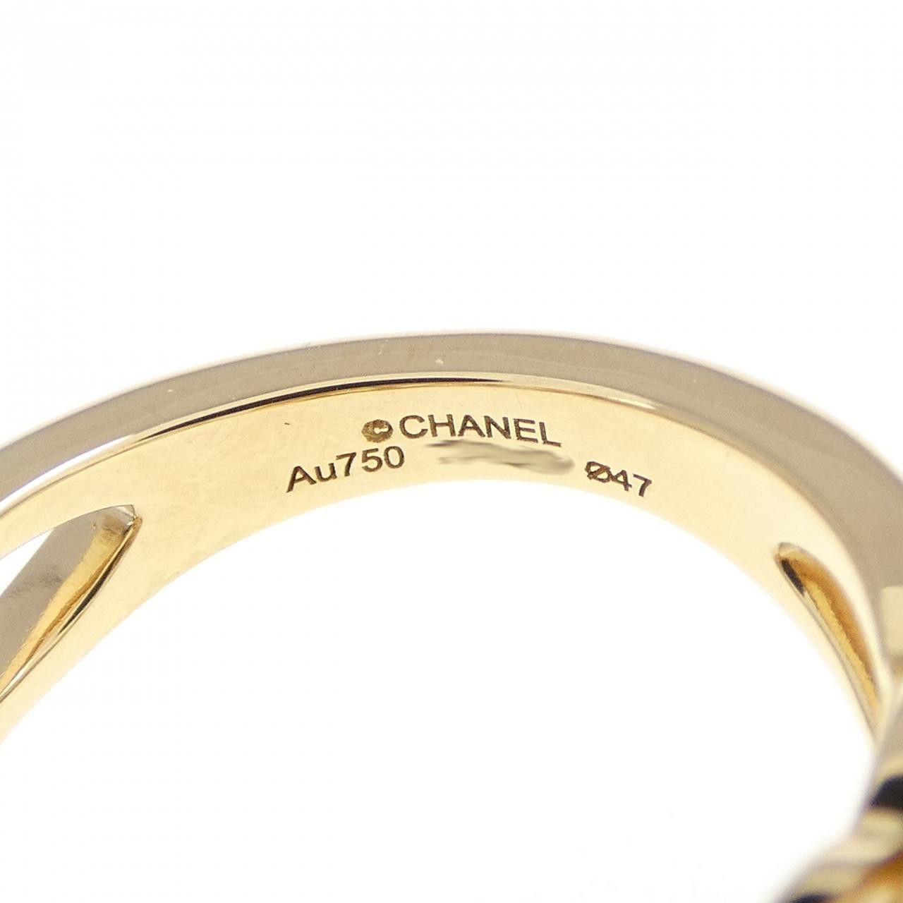 Chanel Chanel Chanel Camelia Gold Ring Precious Metal Ring DUTY FREE for USA Size ONE SIZE - 4 Thumbnail