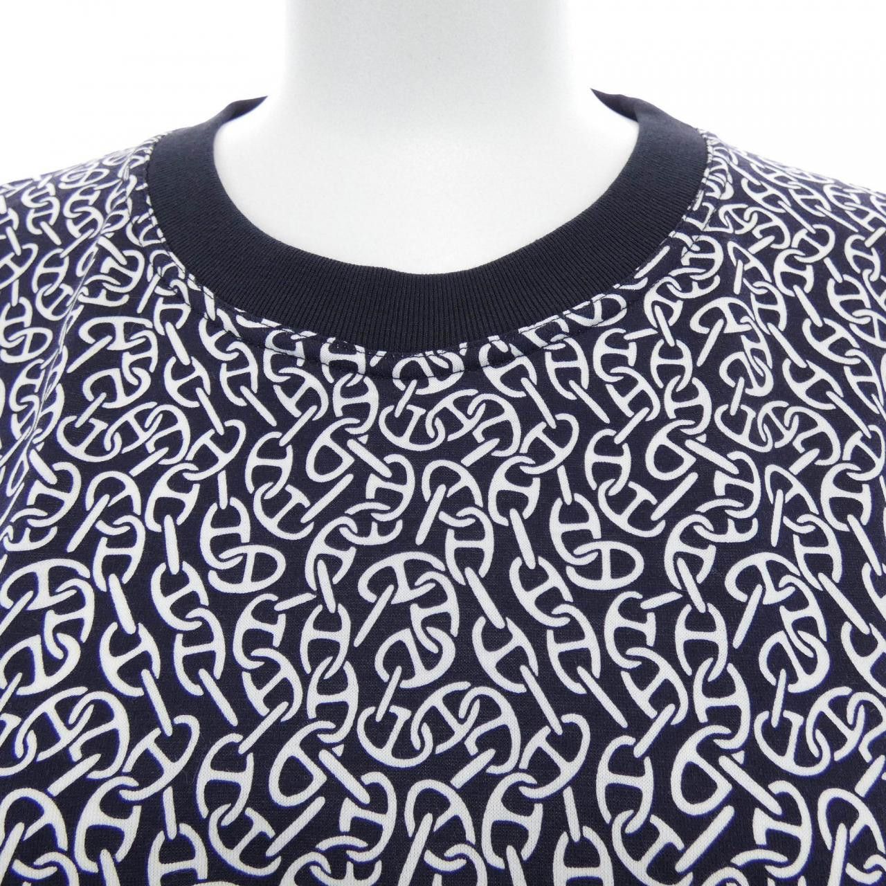 Hermes Hermes Hermes NAOUSSA CHAINE TShirt Textile T-Shirts DUTY FREE for USA Size ONE SIZE - 5 Thumbnail