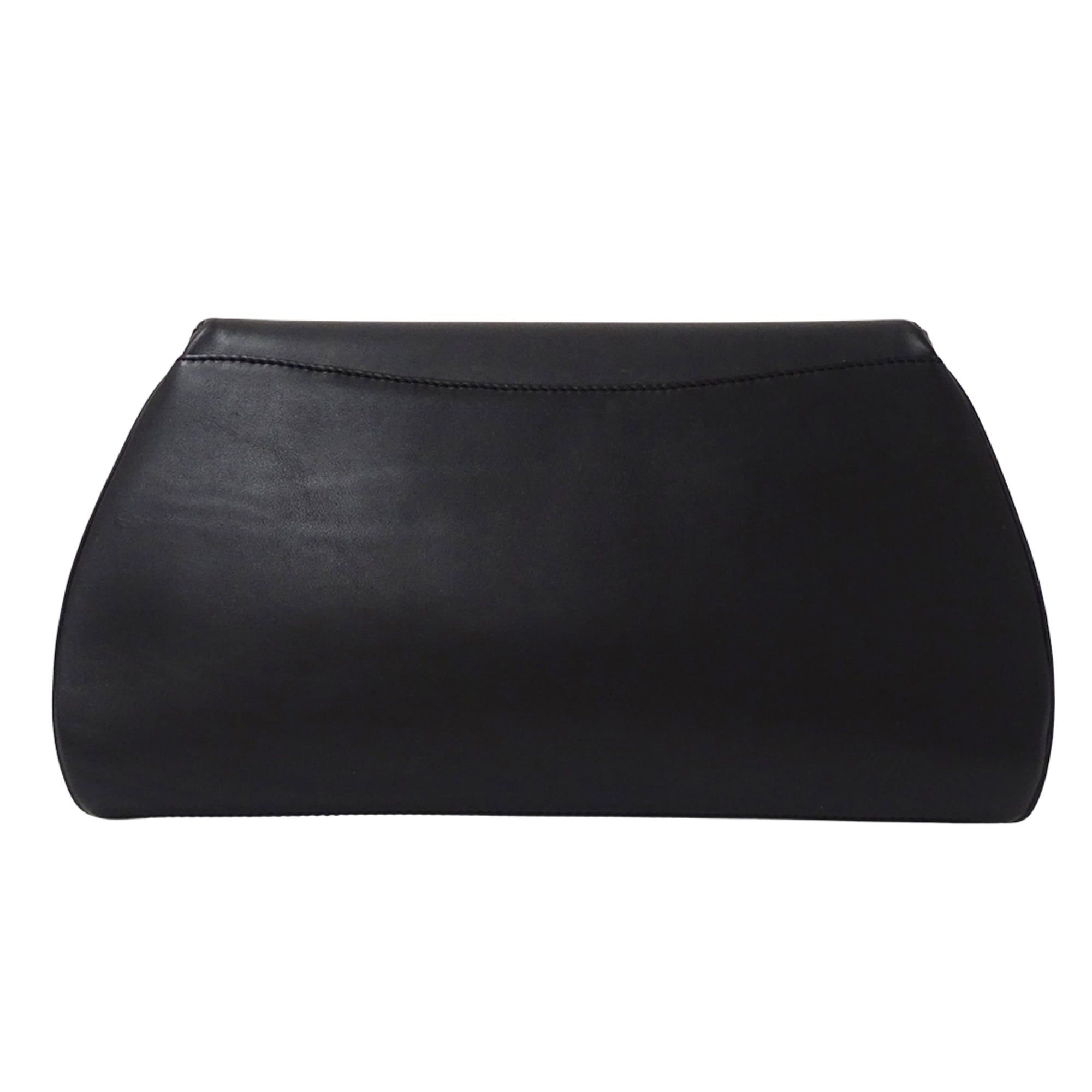 Cartier Cartier handbag for women, brand name, clutch bag, second Panthère, leather, black, with pouch. Size ONE SIZE - 3 Thumbnail