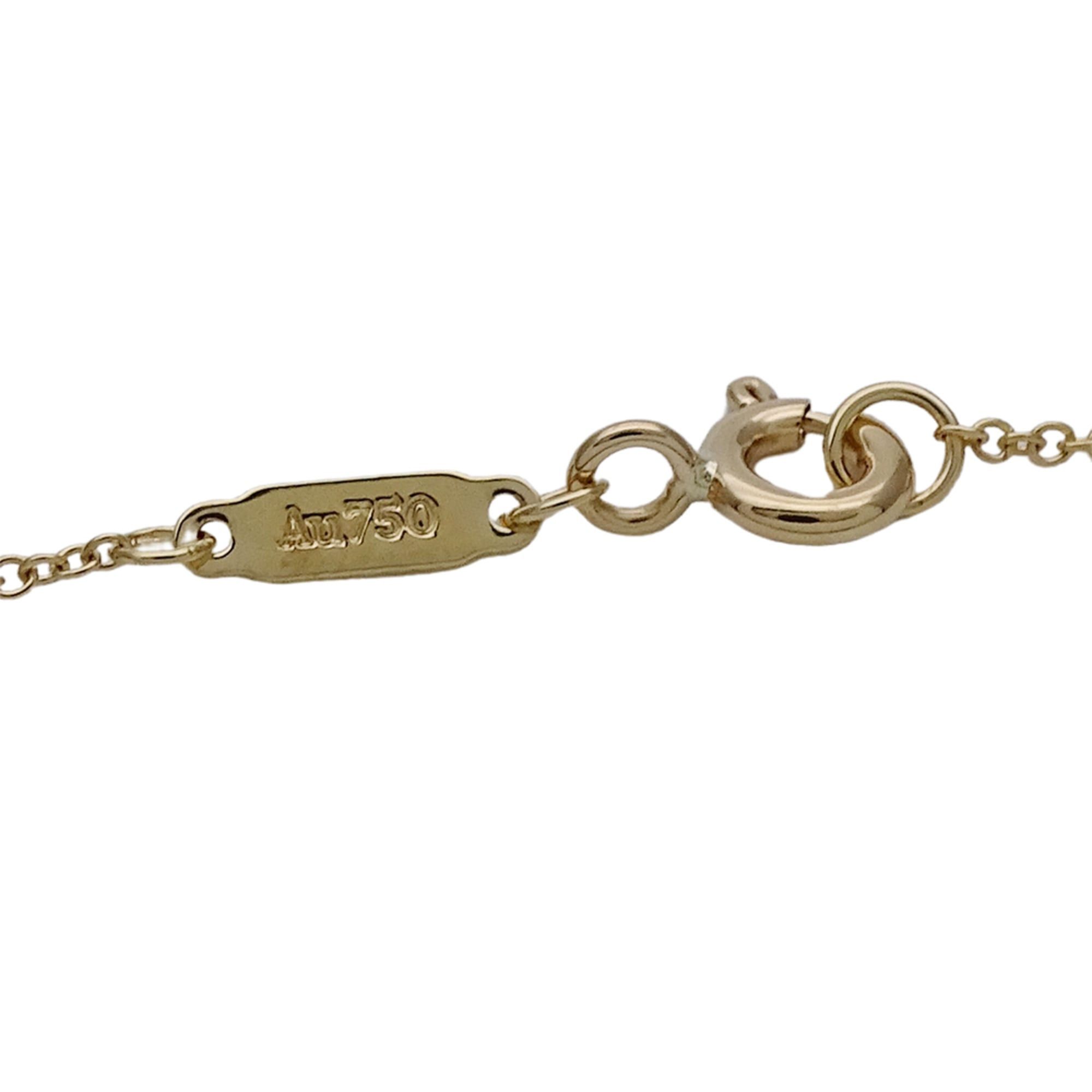 Tiffany & Co. Tiffany & Co. Women's Necklace, 750YG Mini Heart Tag, Yellow Gold Jewelry Size ONE SIZE - 6 Thumbnail