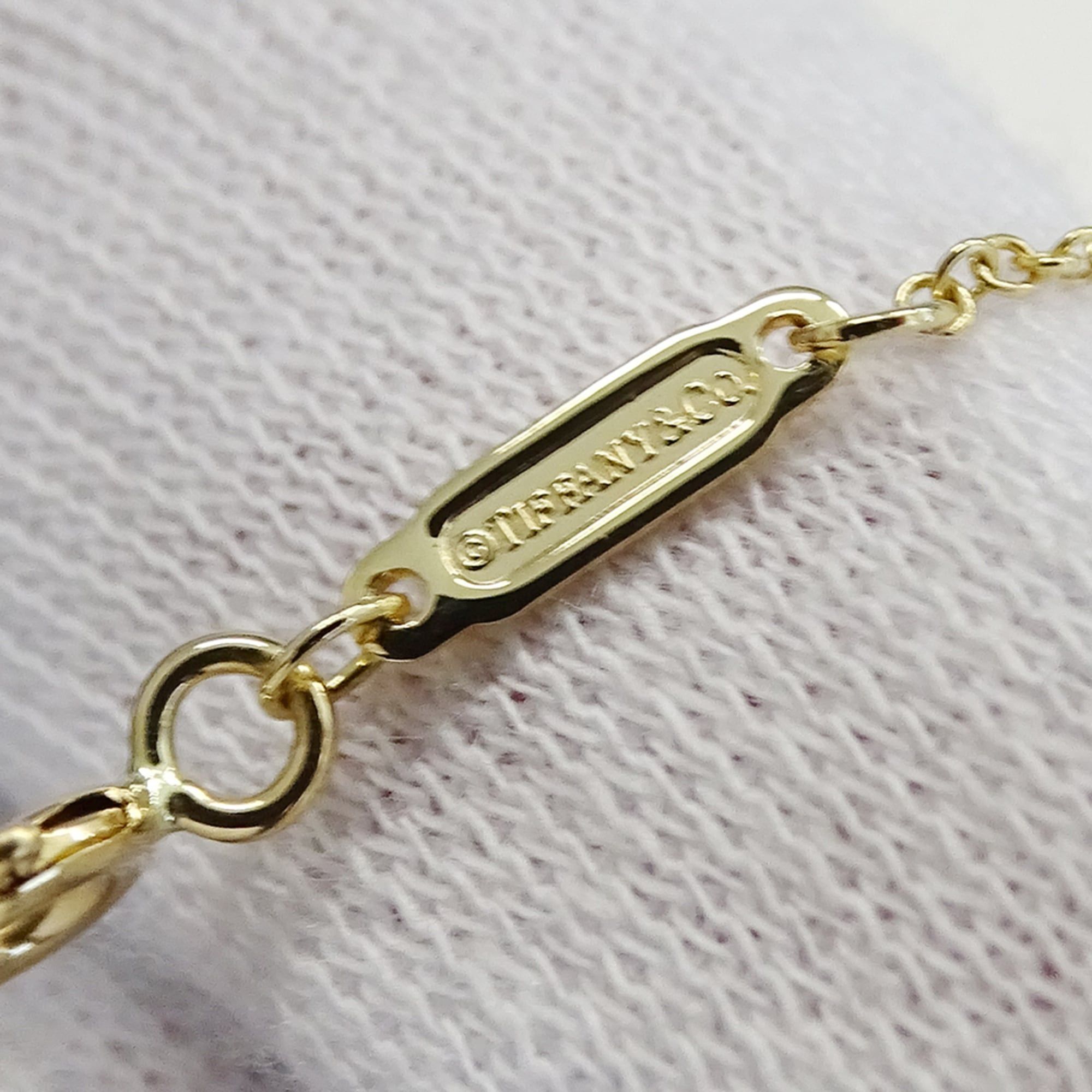 Tiffany & Co. Tiffany & Co. Women's Necklace, 750YG Mini Heart Tag, Yellow Gold Jewelry Size ONE SIZE - 9 Thumbnail
