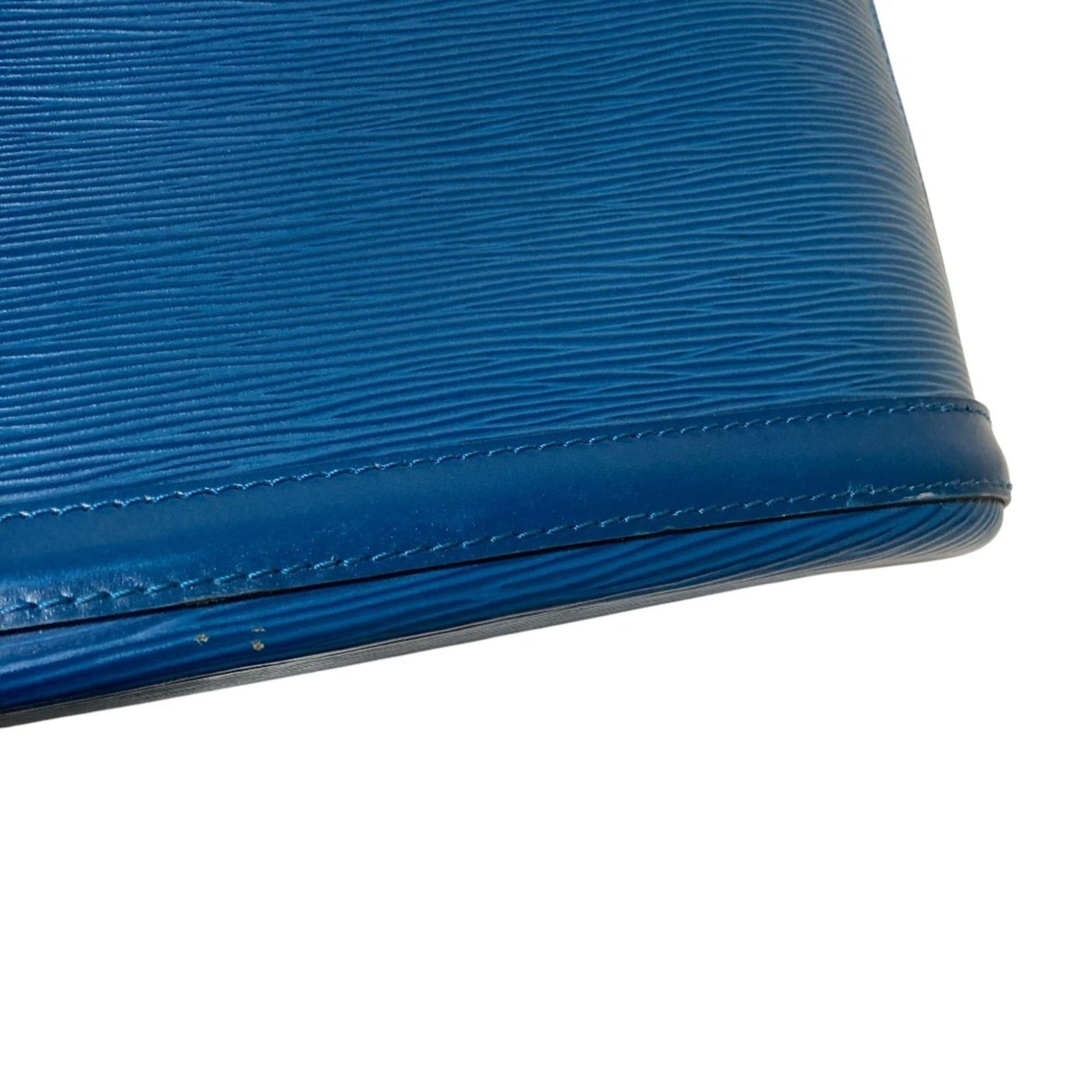 Louis Vuitton Louis Vuitton Epi Lussac Tote Bag M52285 Toledo Blue Women's Size ONE SIZE - 15 Thumbnail