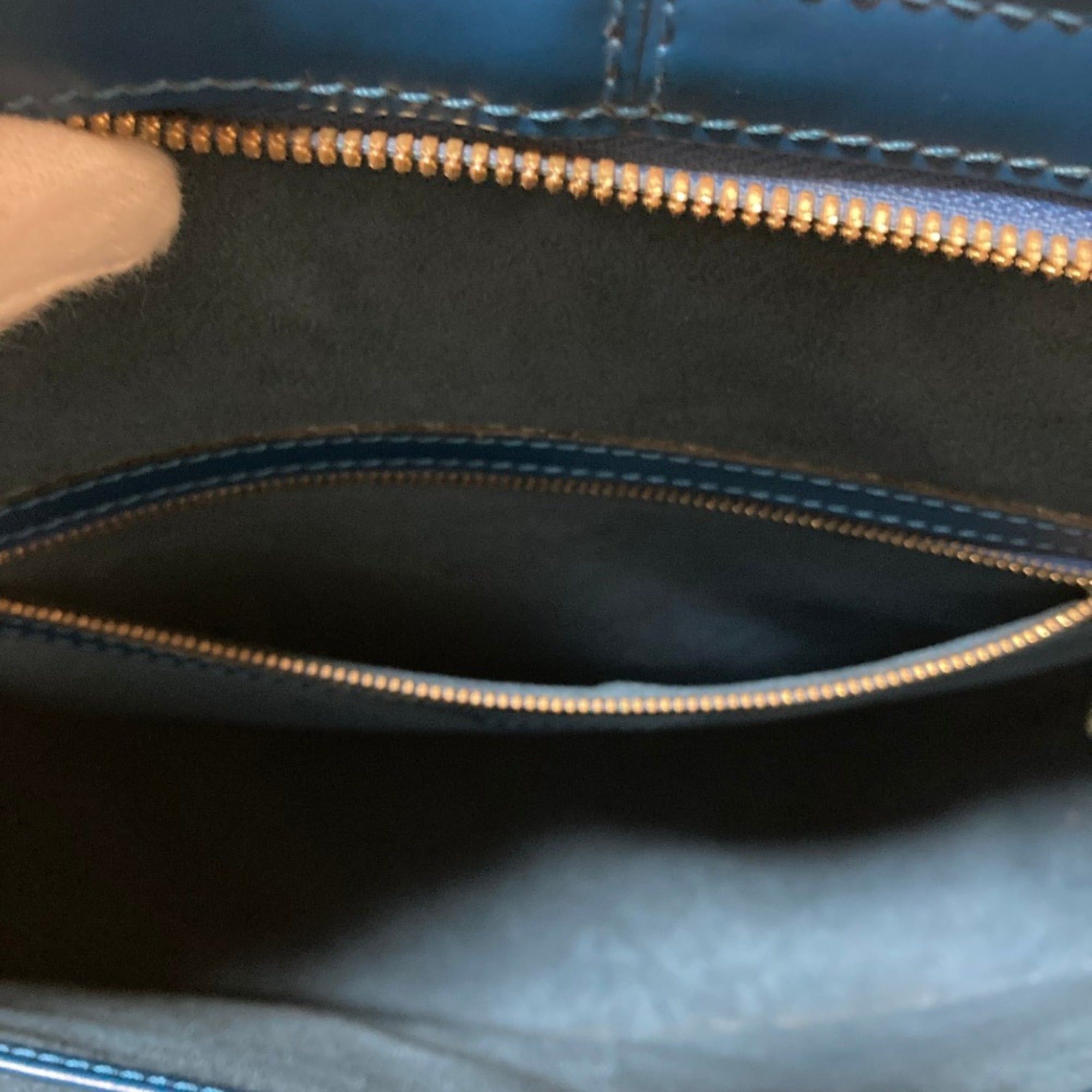 Louis Vuitton Louis Vuitton Epi Lussac Tote Bag M52285 Toledo Blue Women's Size ONE SIZE - 11 Thumbnail