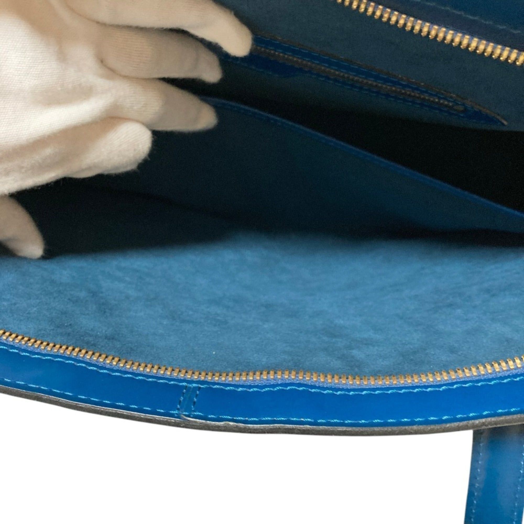 Louis Vuitton Louis Vuitton Epi Lussac Tote Bag M52285 Toledo Blue Women's Size ONE SIZE - 12 Thumbnail