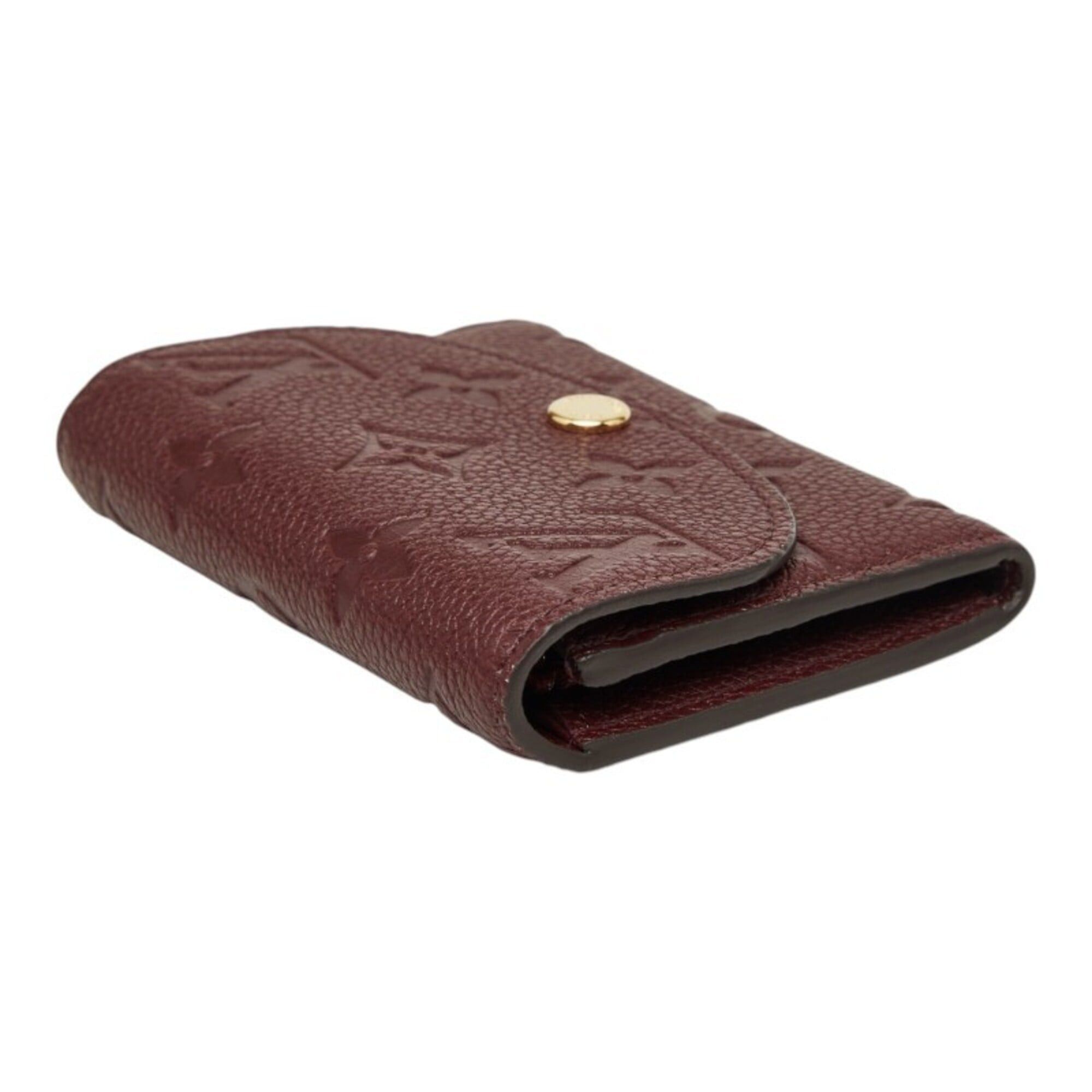 Louis Vuitton Louis Vuitton Monogram Empreinte Portemonnaie Rosalie Wallet/Coin Case/Card Holder/Business Card Case M25810 Grenadine Red Leather Women's LOUIS VUITTON Size ONE SIZE - 5 Thumbnail