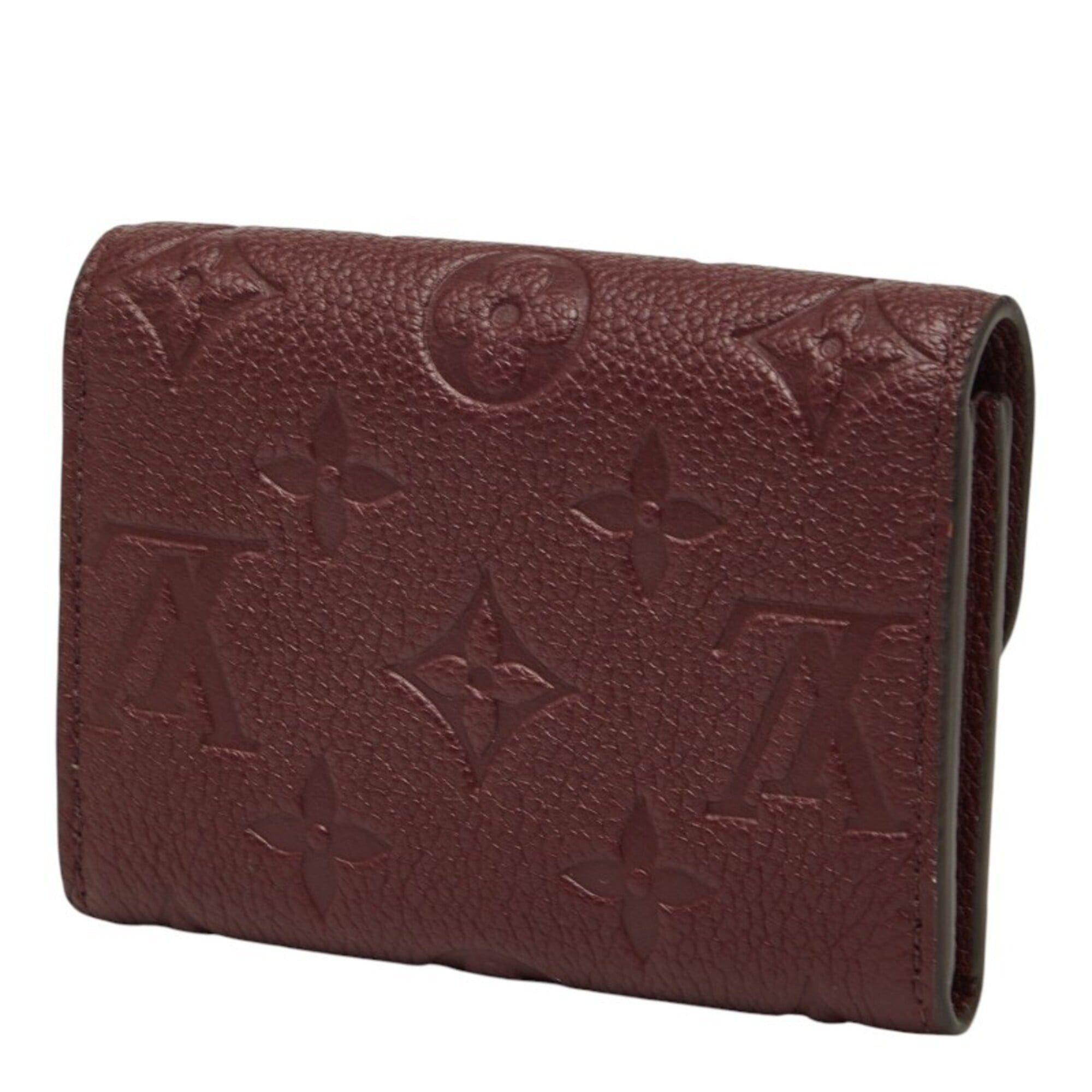 Louis Vuitton Louis Vuitton Monogram Empreinte Portemonnaie Rosalie Wallet/Coin Case/Card Holder/Business Card Case M25810 Grenadine Red Leather Women's LOUIS VUITTON Size ONE SIZE - 2 Thumbnail