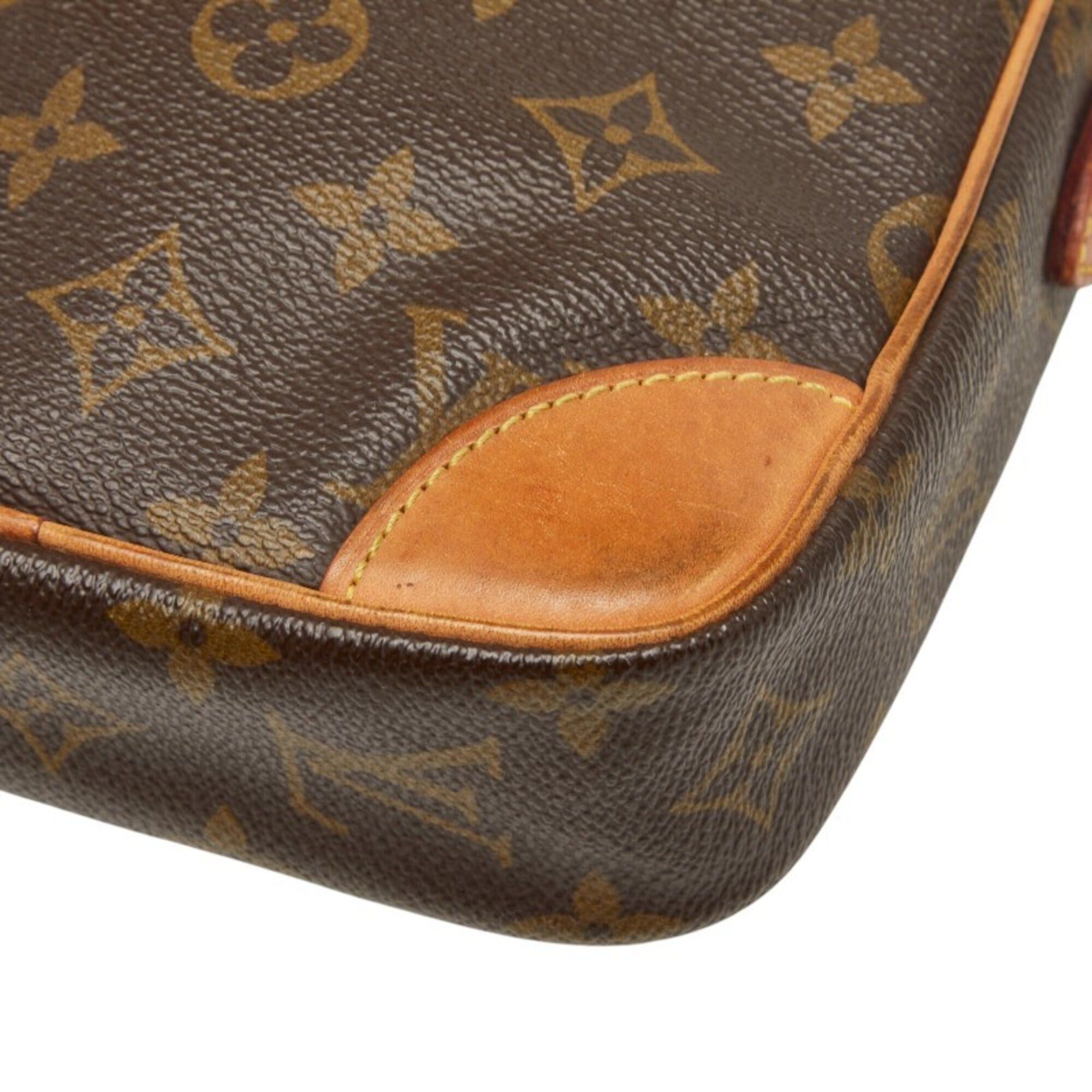 Louis Vuitton Louis Vuitton Monogram Danube Crossbody Shoulder Bag M45266 Brown Leather Women's LOUIS VUITTON Size ONE SIZE - 7 Thumbnail