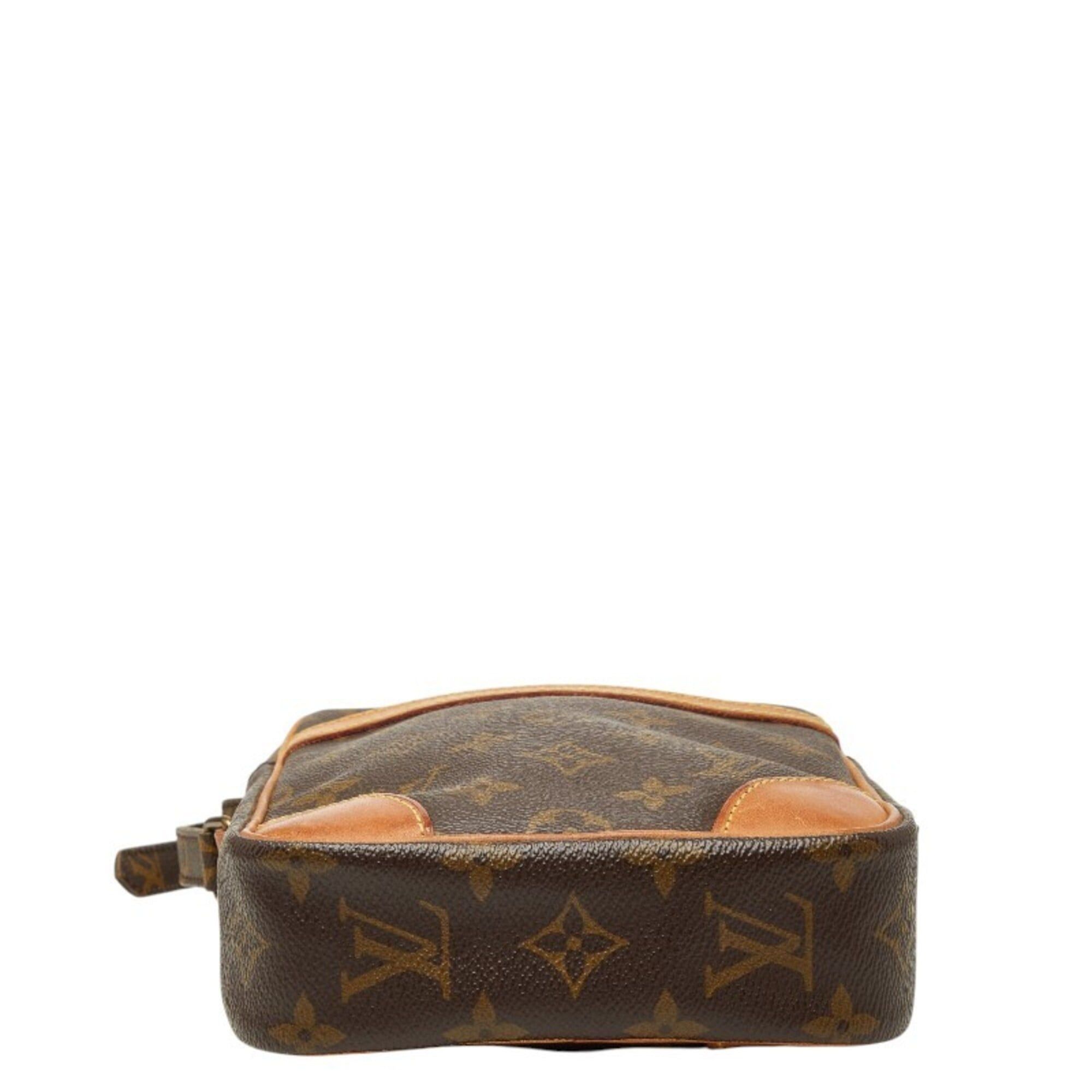 Louis Vuitton Louis Vuitton Monogram Danube Crossbody Shoulder Bag M45266 Brown Leather Women's LOUIS VUITTON Size ONE SIZE - 3 Thumbnail