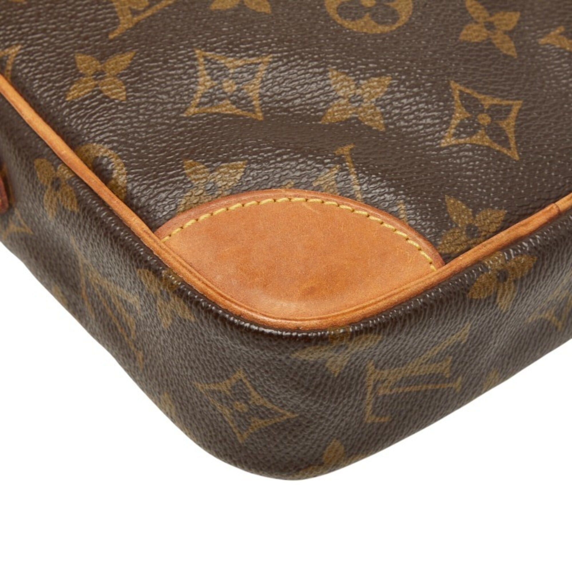 Louis Vuitton Louis Vuitton Monogram Danube Crossbody Shoulder Bag M45266 Brown Leather Women's LOUIS VUITTON Size ONE SIZE - 6 Thumbnail
