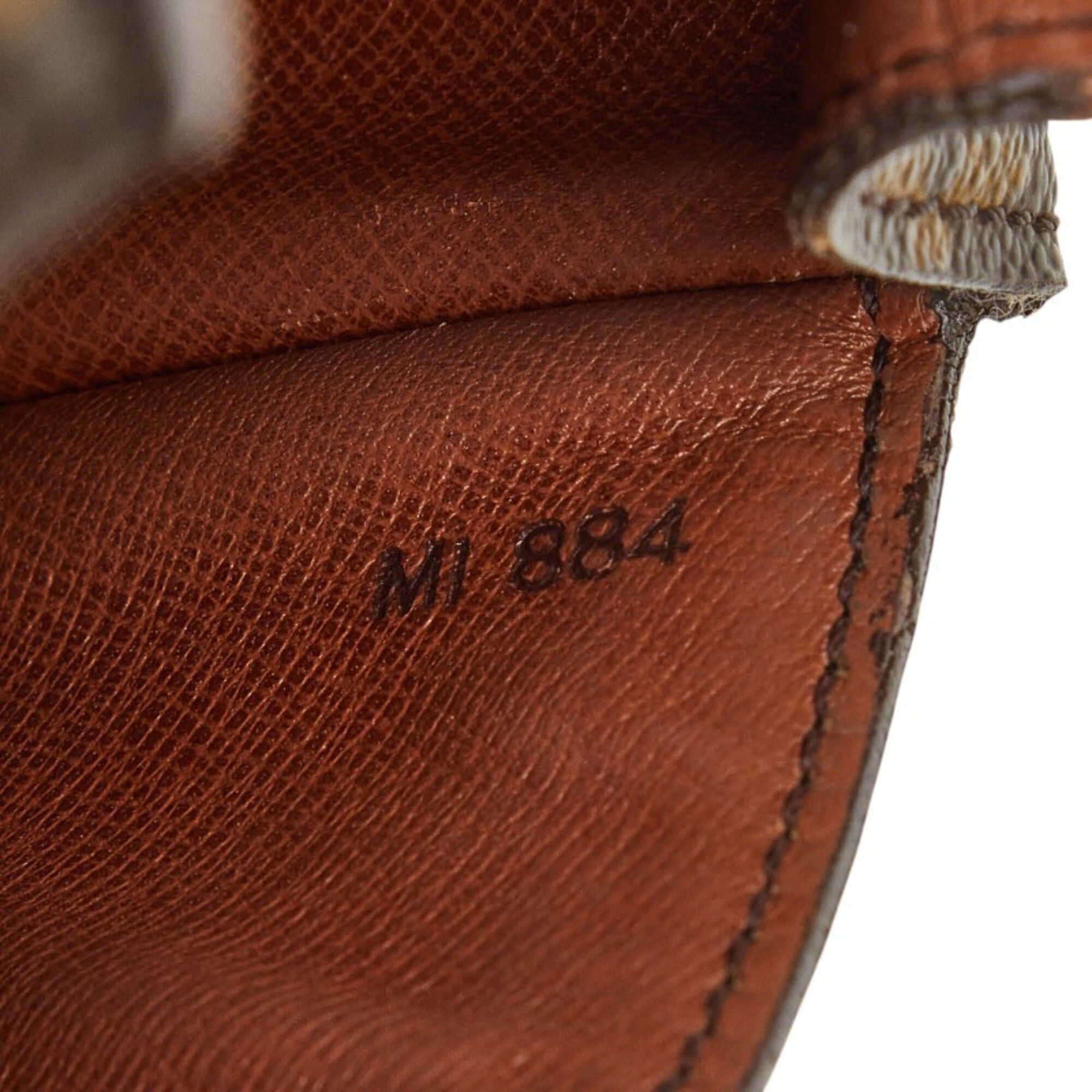 Louis Vuitton Louis Vuitton Monogram Mini Saint Cloud Shoulder Bag M51244 Brown Leather Women's LOUIS VUITTON Size ONE SIZE - 16 Thumbnail
