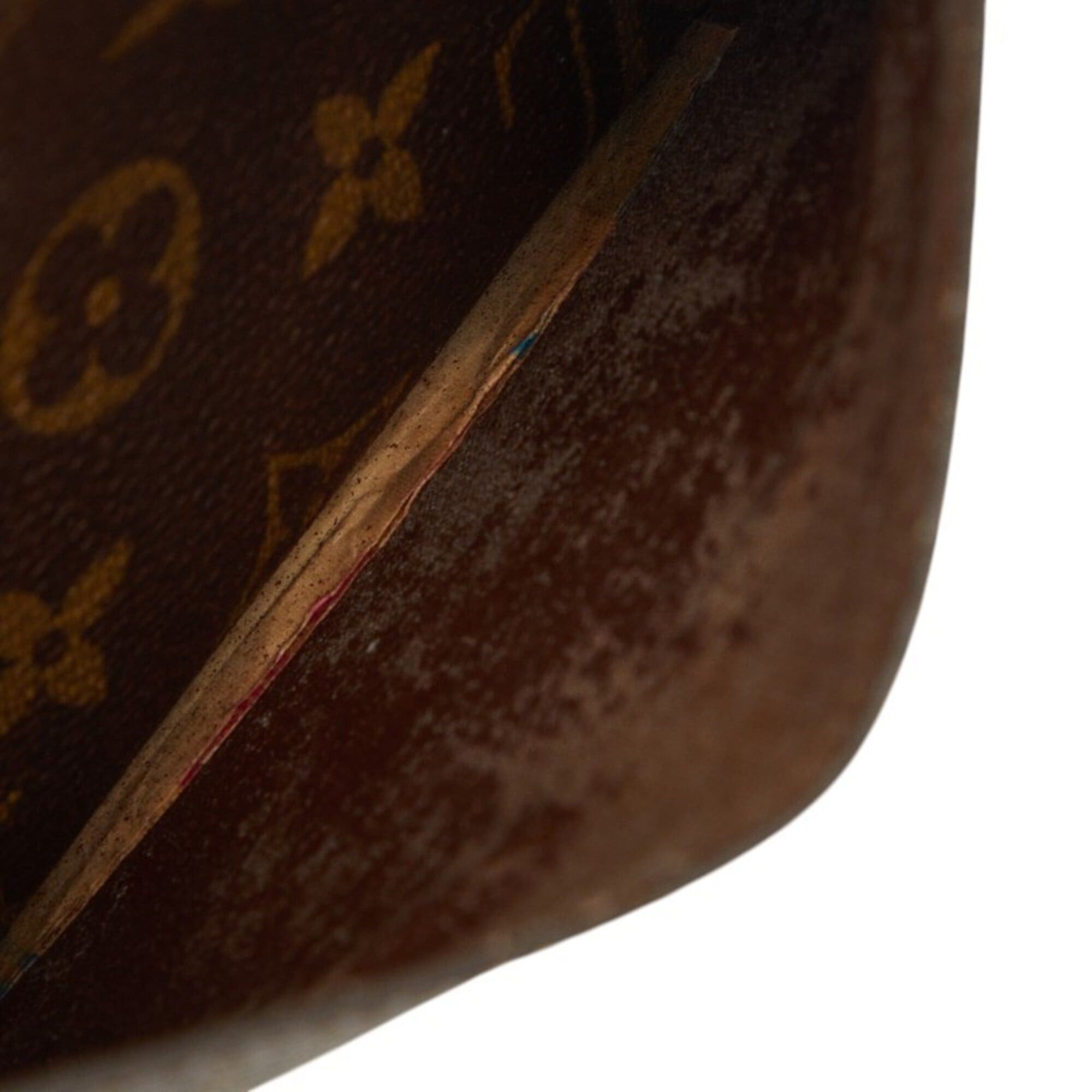Louis Vuitton Louis Vuitton Monogram Mini Saint Cloud Shoulder Bag M51244 Brown Leather Women's LOUIS VUITTON Size ONE SIZE - 10 Thumbnail