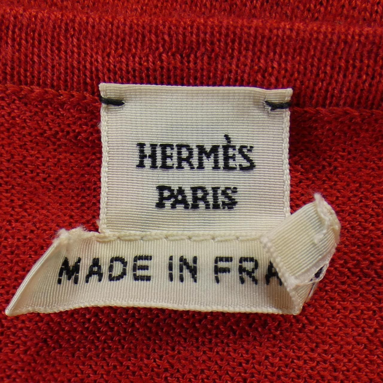 Hermes Hermes Hermes LES SANLGES Silk Cashmere Top Textile Tops DUTY FREE for USA Size ONE SIZE - 4 Thumbnail