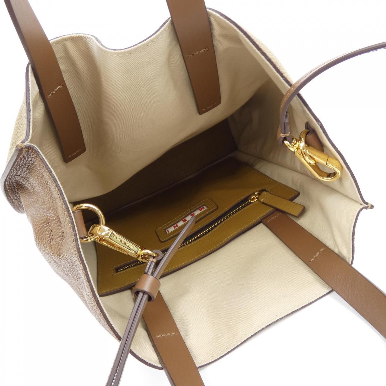 Marni Marni Marni MUSEO SOFT Leather Bag Others Shoulder Bag SHMP0018L3 DUTY FREE for USA Size ONE SIZE - 6 Thumbnail