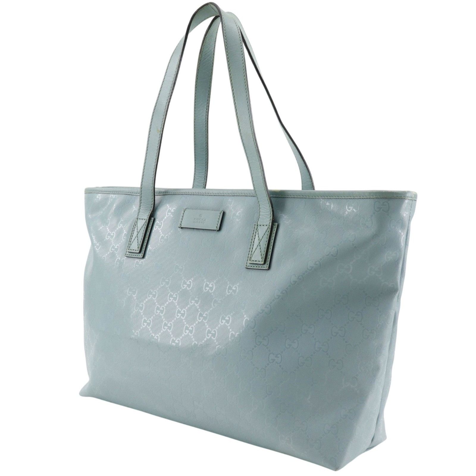 Gucci Gucci Gucci GG Imprime PVC Tote Bag Plastic / Synthetic Tote Bag 211137 DUTY FREE for USA Size ONE SIZE - 2 Thumbnail