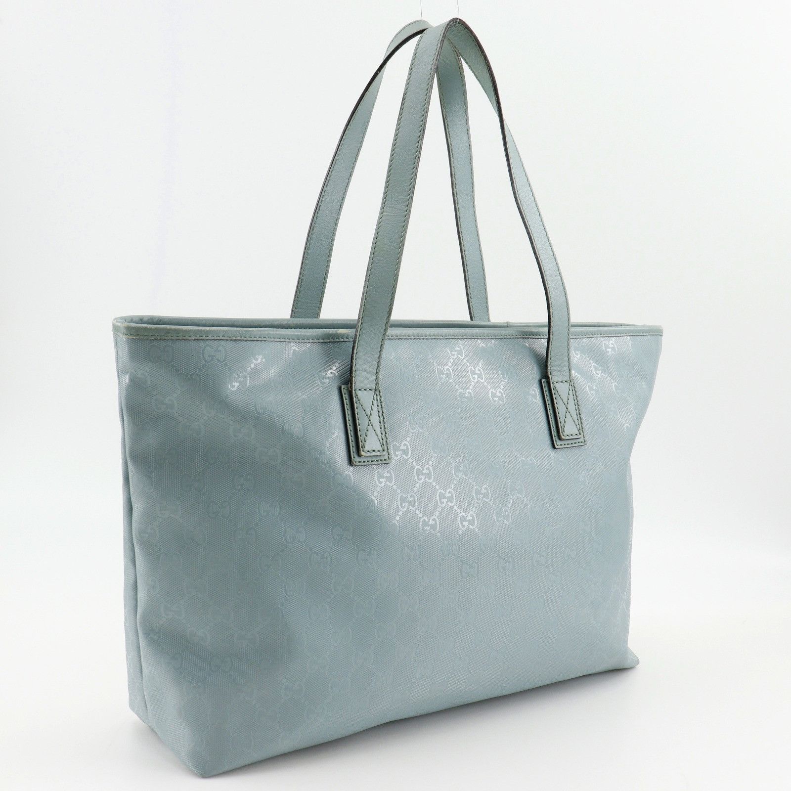 Gucci Gucci Gucci GG Imprime PVC Tote Bag Plastic / Synthetic Tote Bag 211137 DUTY FREE for USA Size ONE SIZE - 3 Thumbnail