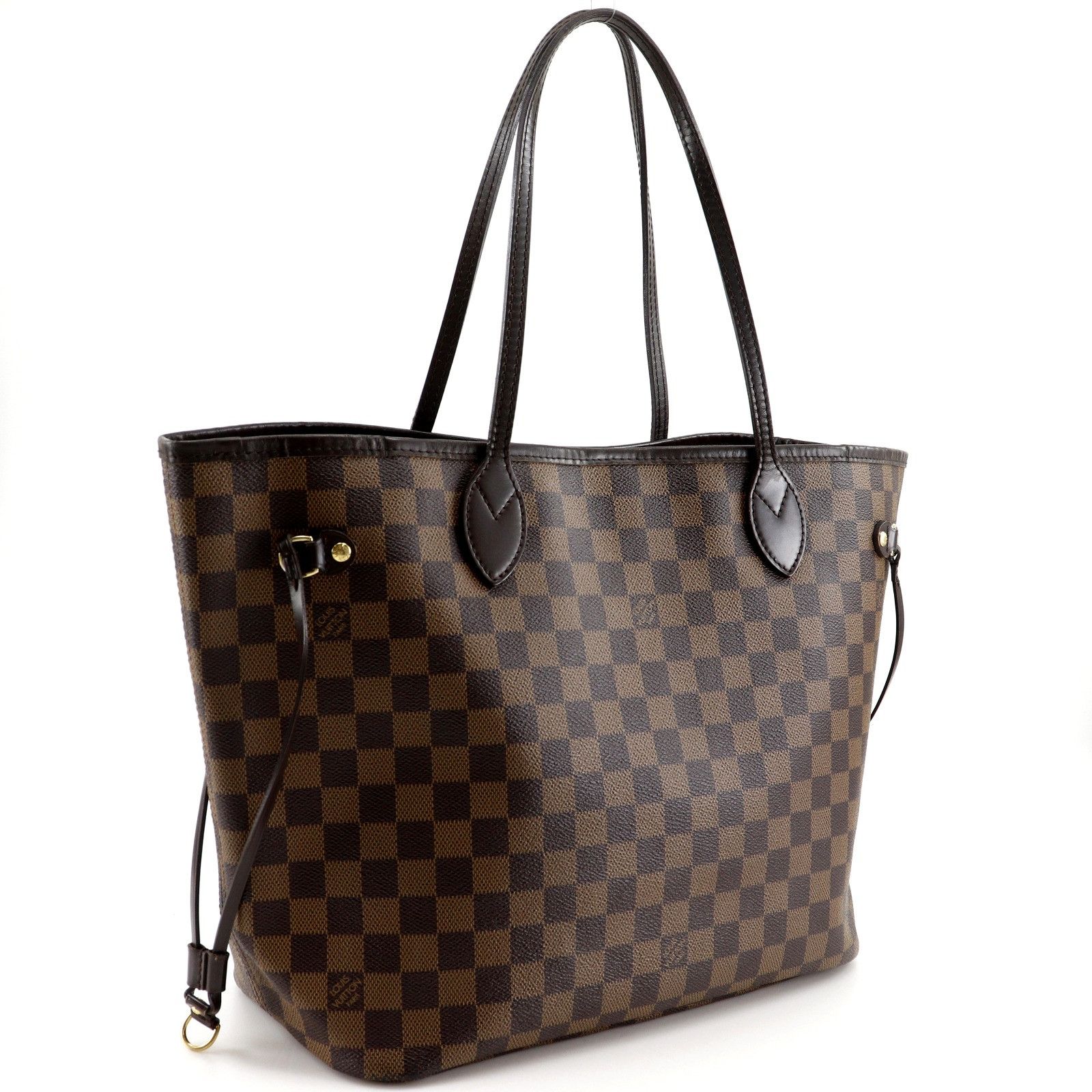 Louis Vuitton Louis Vuitton Louis Vuitton Neverfull MM Damier Canvas Tote Bag Textile Tote Bag N51105 DUTY FREE for USA Size ONE SIZE - 3 Thumbnail