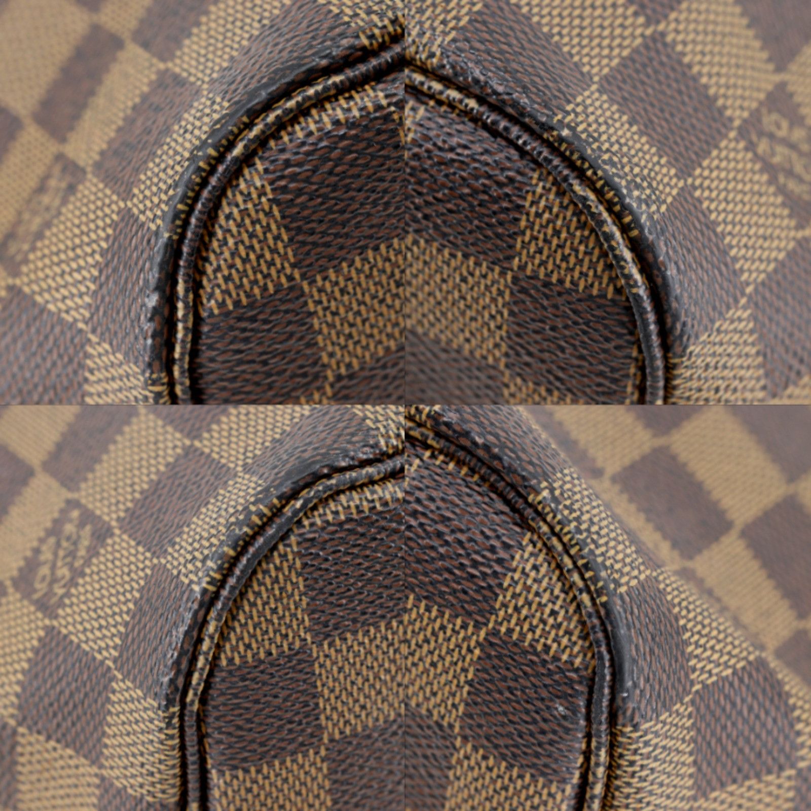 Louis Vuitton Louis Vuitton Louis Vuitton Neverfull MM Damier Canvas Tote Bag Textile Tote Bag N51105 DUTY FREE for USA Size ONE SIZE - 4 Thumbnail