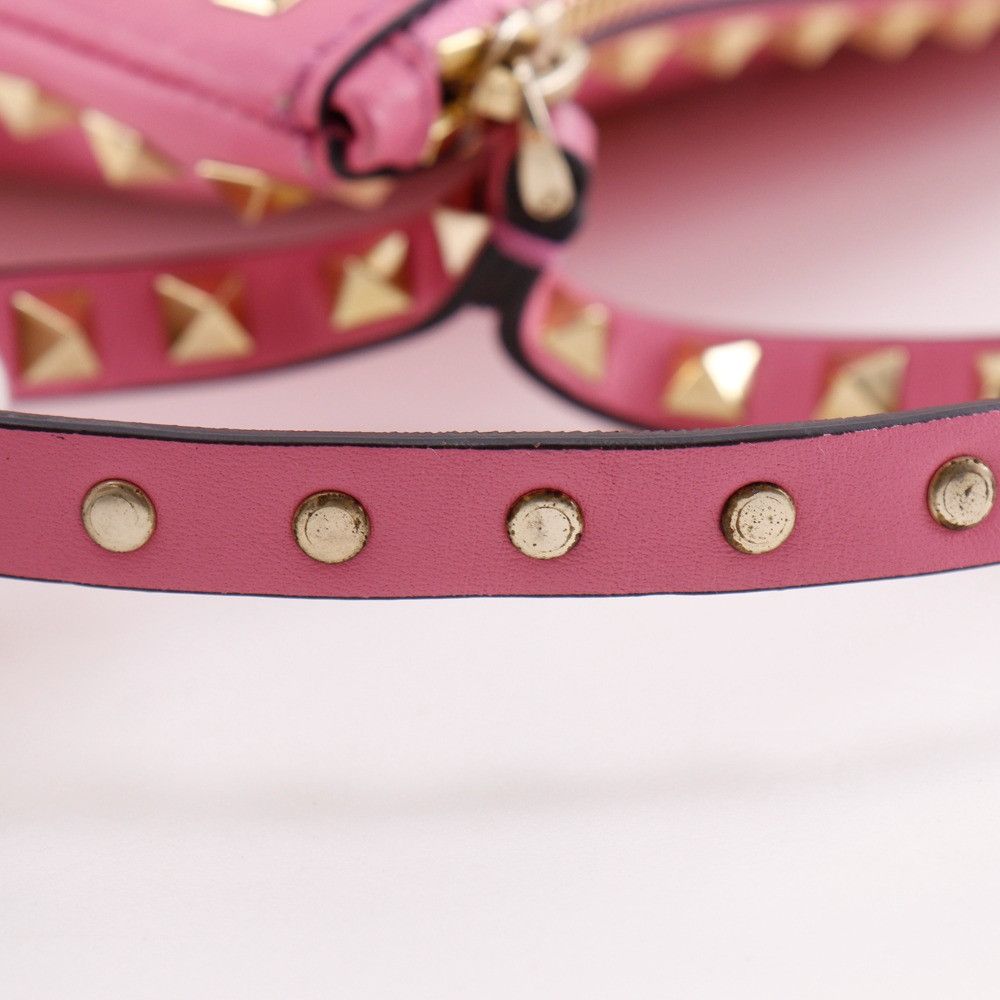 Valentino Valentino Valentino Garavani Rockstud Leather Clutch Bag Leather Clutch Bag DUTY FREE for USA Size ONE SIZE - 16 Thumbnail