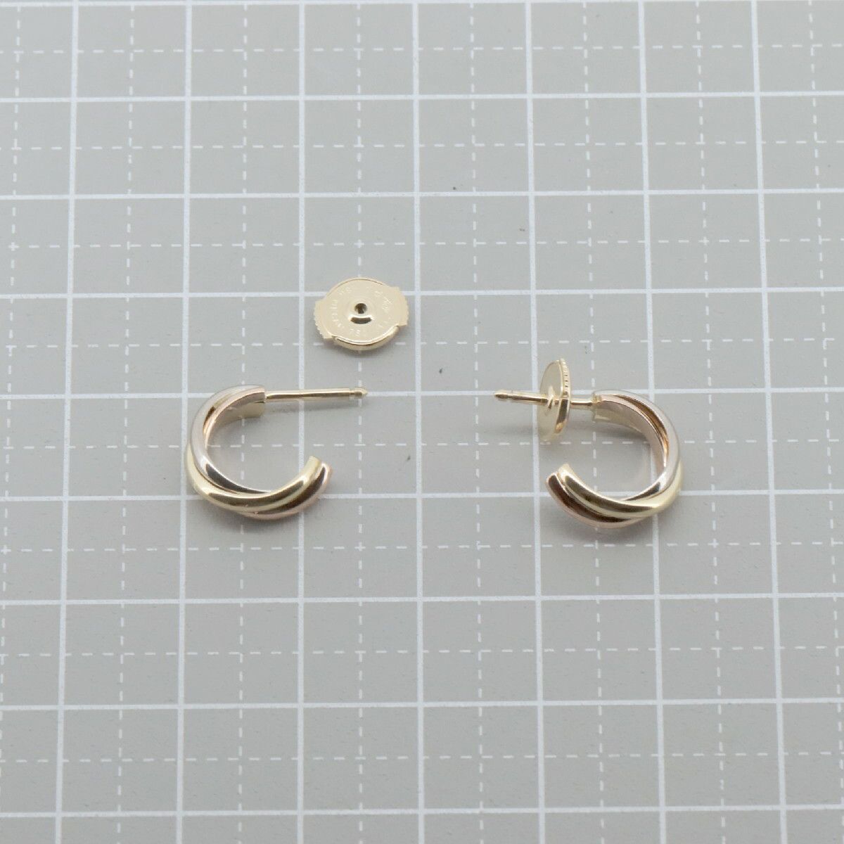 Cartier Cartier Cartier Trinity Au750 Earrings Precious Metal Earrings DUTY FREE for USA Size ONE SIZE - 5 Thumbnail