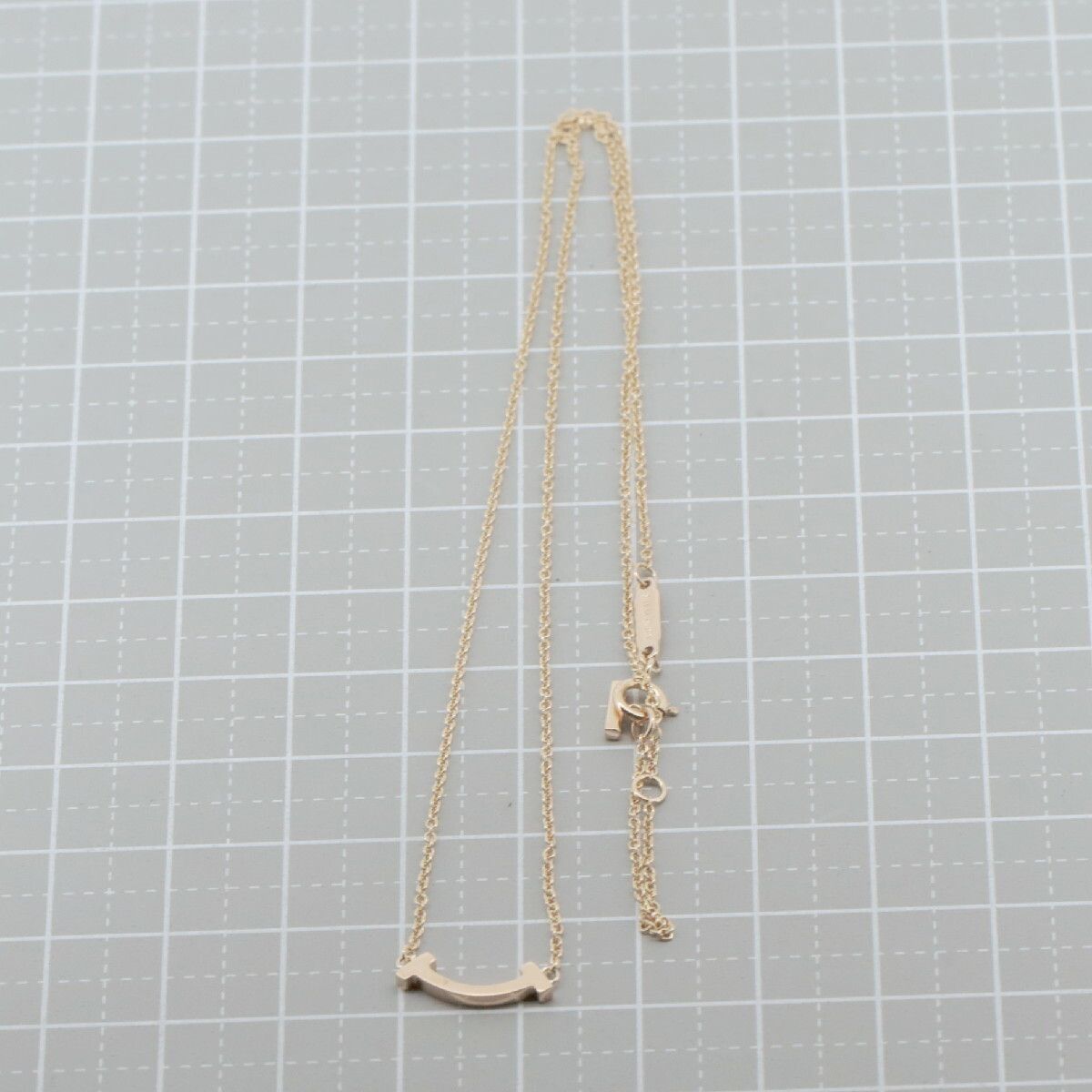 Tiffany & Co. Tiffany & Co. Tiffany T Smile Au750 Necklace Precious Metal Necklace DUTY FREE for USA Size ONE SIZE - 5 Thumbnail