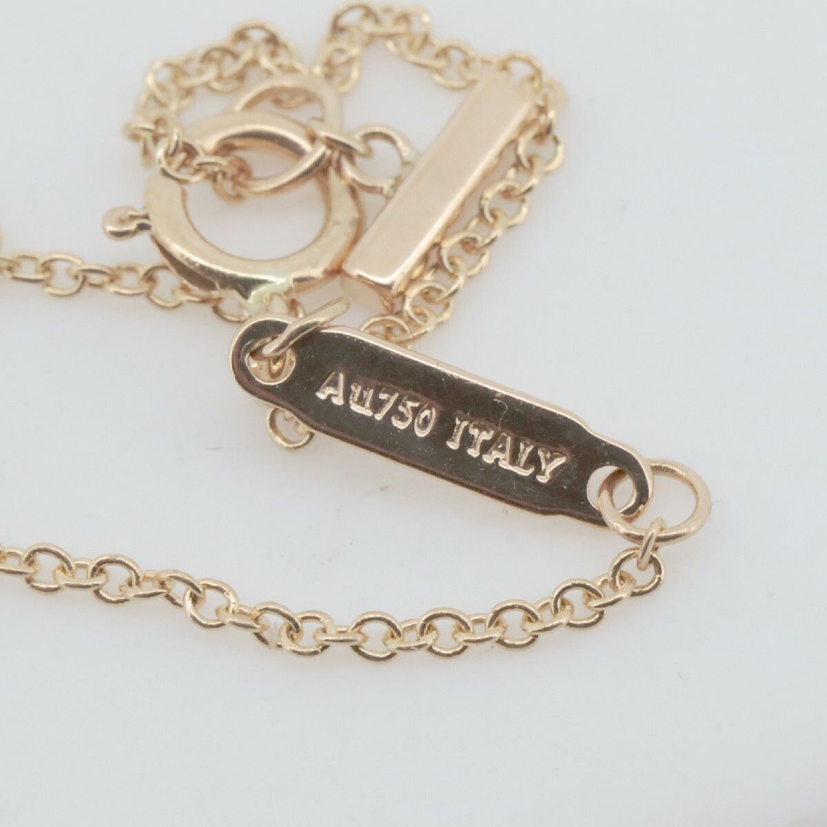 Tiffany & Co. Tiffany & Co. Tiffany T Smile Au750 Necklace Precious Metal Necklace DUTY FREE for USA Size ONE SIZE - 4 Thumbnail