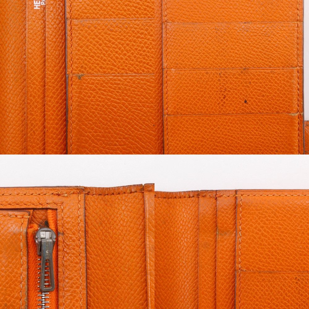 Hermes Hermes Hermes Bearn Classique Veau Epsom Long Wallet Leather Long Wallet I DUTY FREE for USA Size ONE SIZE - 9 Thumbnail