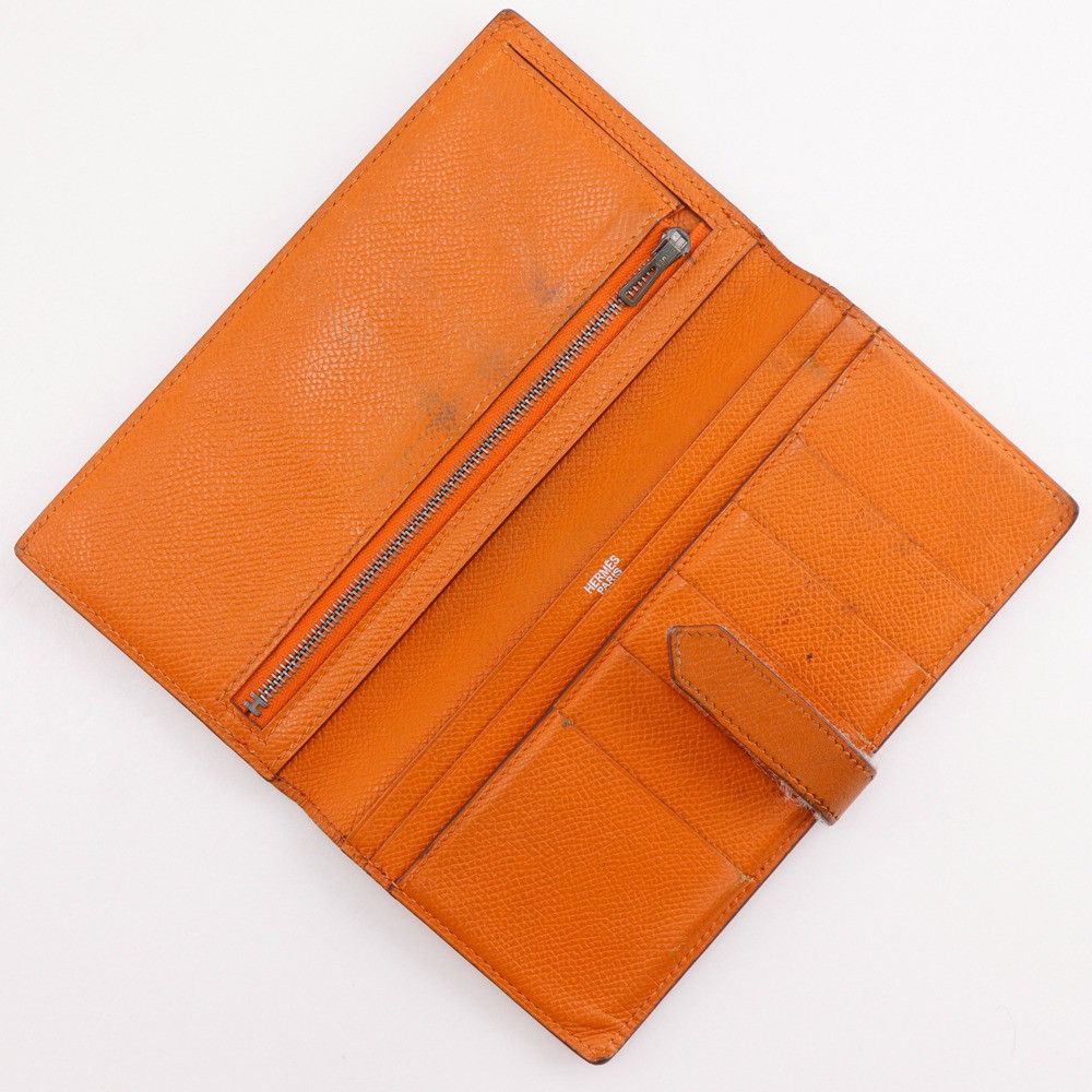 Hermes Hermes Hermes Bearn Classique Veau Epsom Long Wallet Leather Long Wallet I DUTY FREE for USA Size ONE SIZE - 5 Thumbnail