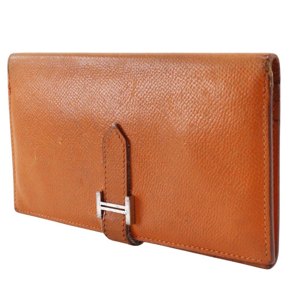 Hermes Hermes Hermes Bearn Classique Veau Epsom Long Wallet Leather Long Wallet I DUTY FREE for USA Size ONE SIZE - 2 Thumbnail