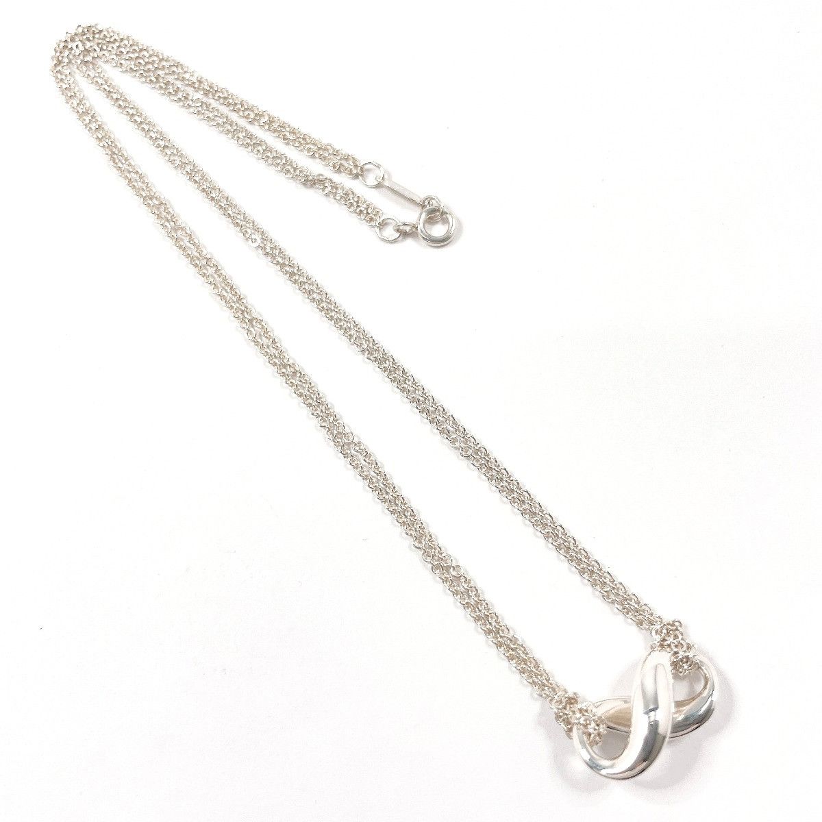 Tiffany & Co. Tiffany & Co. Tiffany & Co. Infinity Silver Necklace Precious Metal Necklace DUTY FREE for USA Size ONE SIZE - 4 Thumbnail