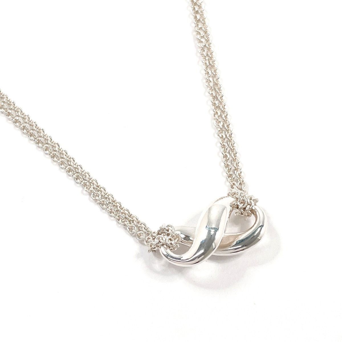 Tiffany & Co. Tiffany & Co. Tiffany & Co. Infinity Silver Necklace Precious Metal Necklace DUTY FREE for USA Size ONE SIZE - 3 Thumbnail