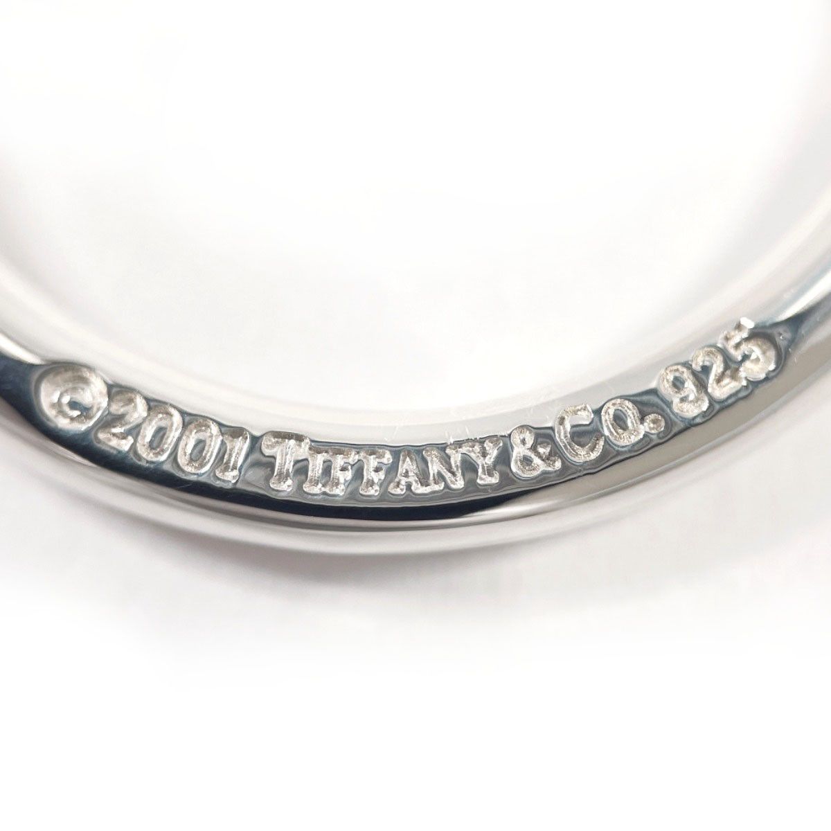 Tiffany & Co. Tiffany & Co. Tiffany & Co. Return to Tiffany Silver Keyring Precious Metal Key Chain DUTY FREE for USA Size ONE SIZE - 6 Thumbnail