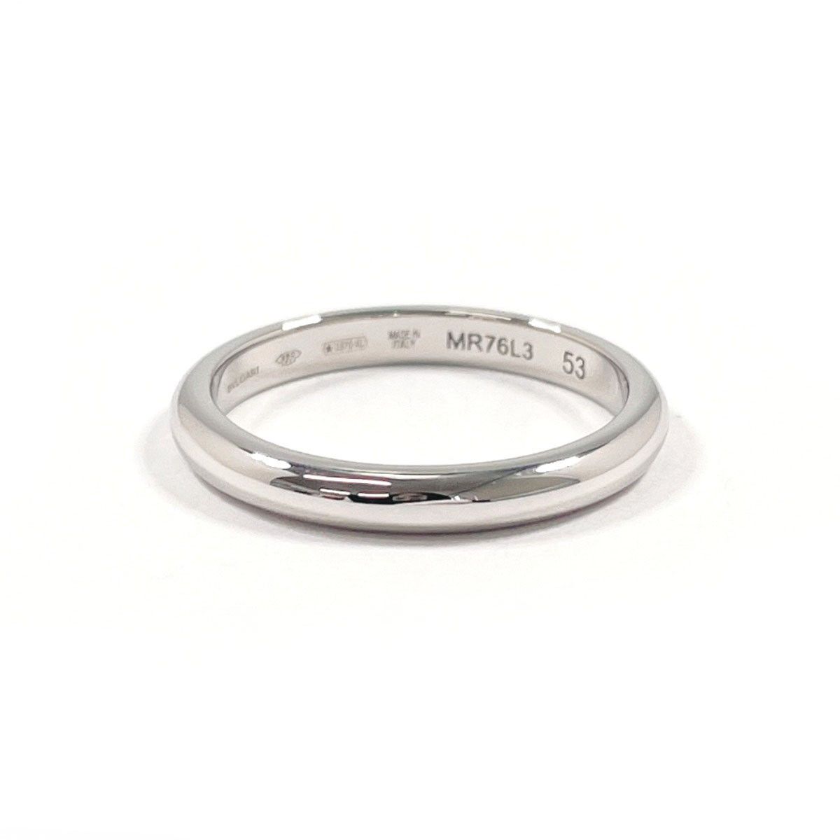 Bvlgari Bvlgari Bvlgari Fedi Wedding Pt950 Platinum Ring Size 12 Precious Metal Ring DUTY FREE for USA Size ONE SIZE - 2 Thumbnail