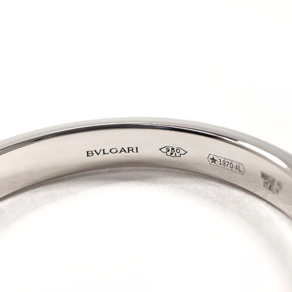 Bvlgari Bvlgari Bvlgari Fedi Wedding Pt950 Platinum Ring Size 12 Precious Metal Ring DUTY FREE for USA Size ONE SIZE - 4 Thumbnail