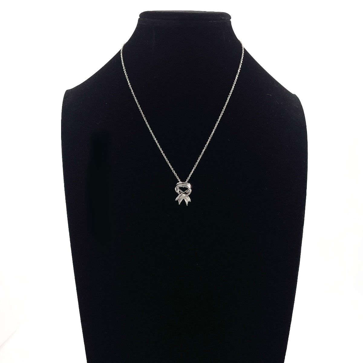 Tiffany & Co. Tiffany & Co. Tiffany & Co. Ribbon Silver Necklace Precious Metal Necklace DUTY FREE for USA Size ONE SIZE - 8 Thumbnail