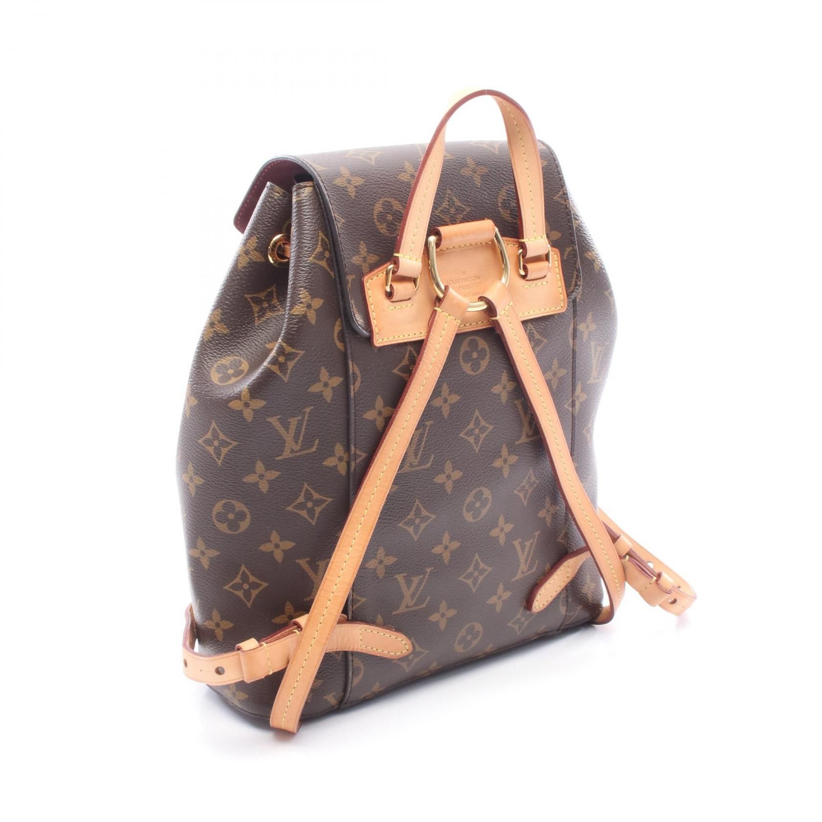 Louis Vuitton Louis Vuitton Louis Vuitton Montsouris NM PM Monogram backpack Textile Backpack M45501 DUTY FREE for USA Size ONE SIZE - 2 Thumbnail