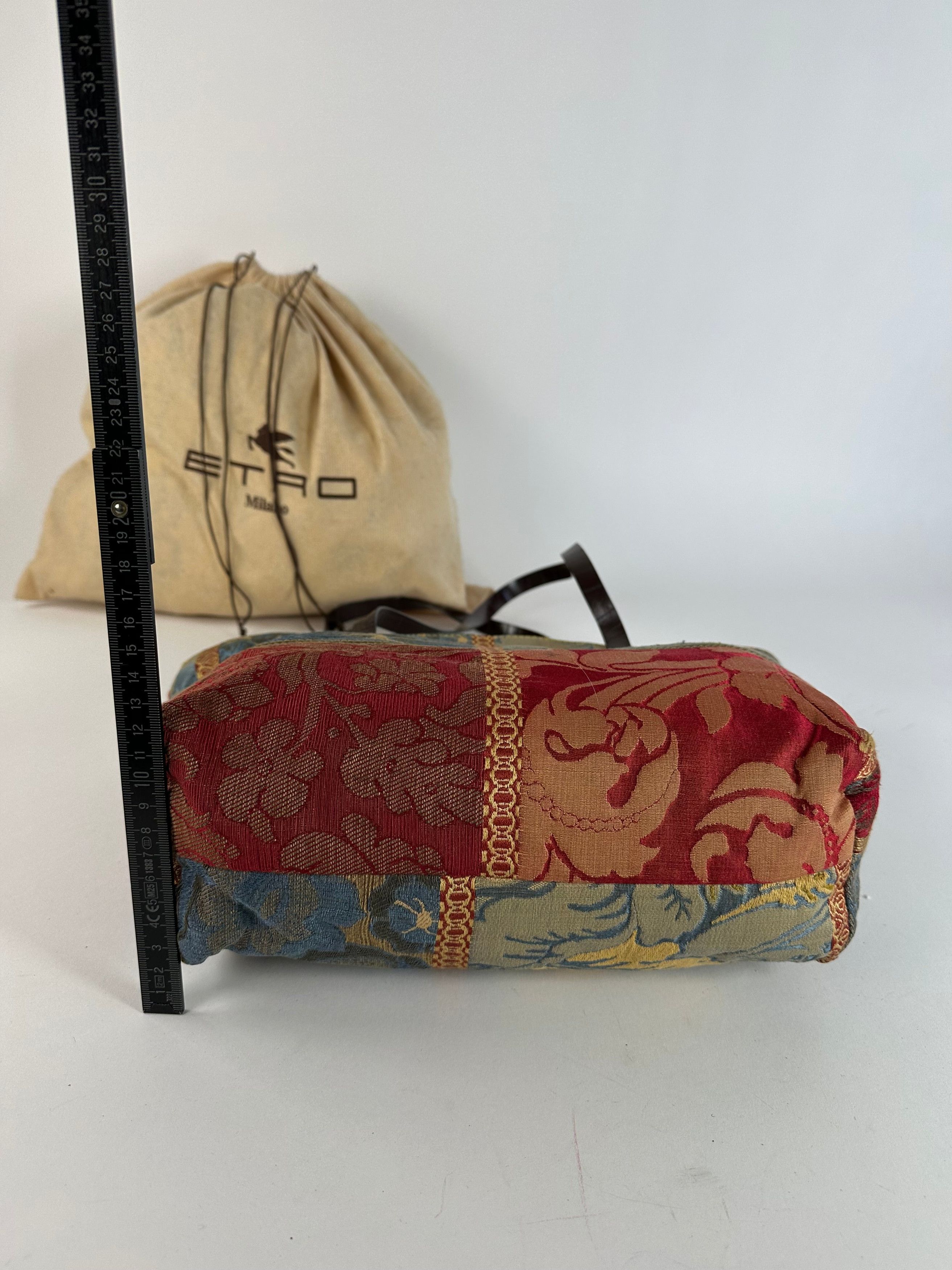 Etro Vintage Jacquard Tote Bag Multicolour Size ONE SIZE - 12 Thumbnail