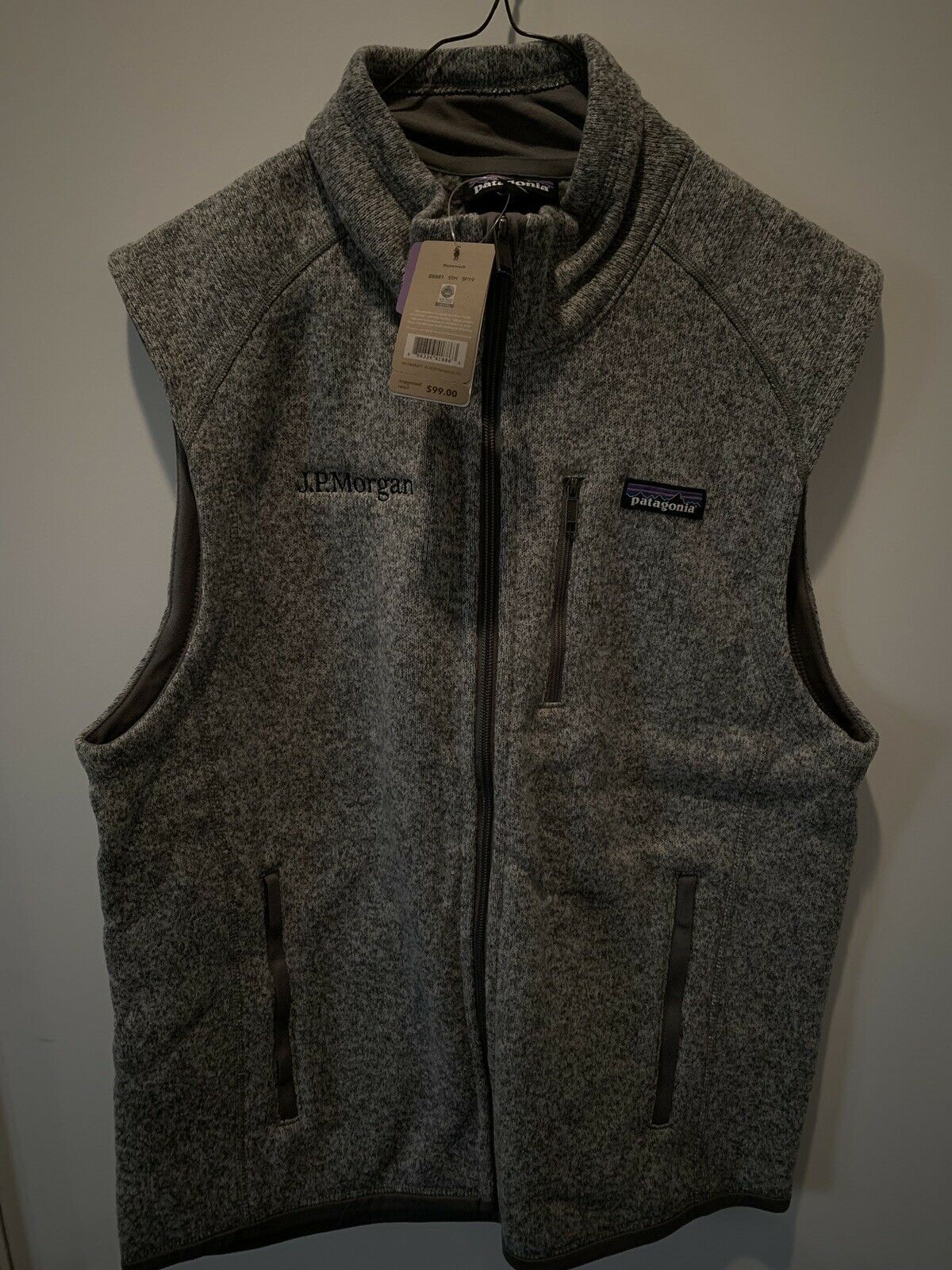 Patagonia vest jp morgan hotsell