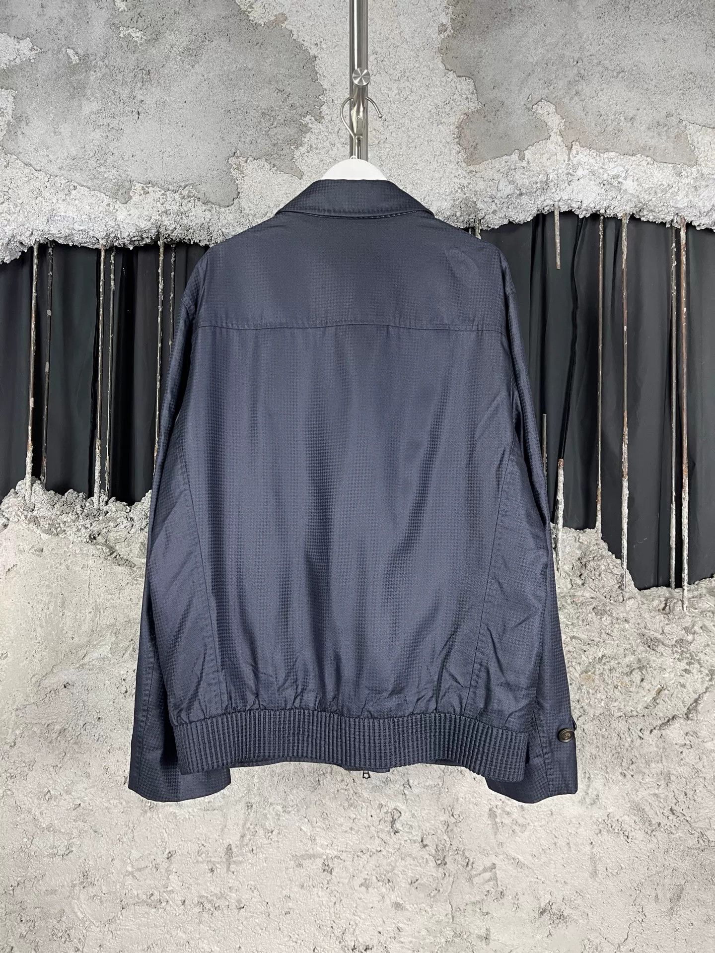 Brioni Brioni Textured Zip Jacket Black Size M Size US M / EU 48-50 / 2 - 3 Thumbnail