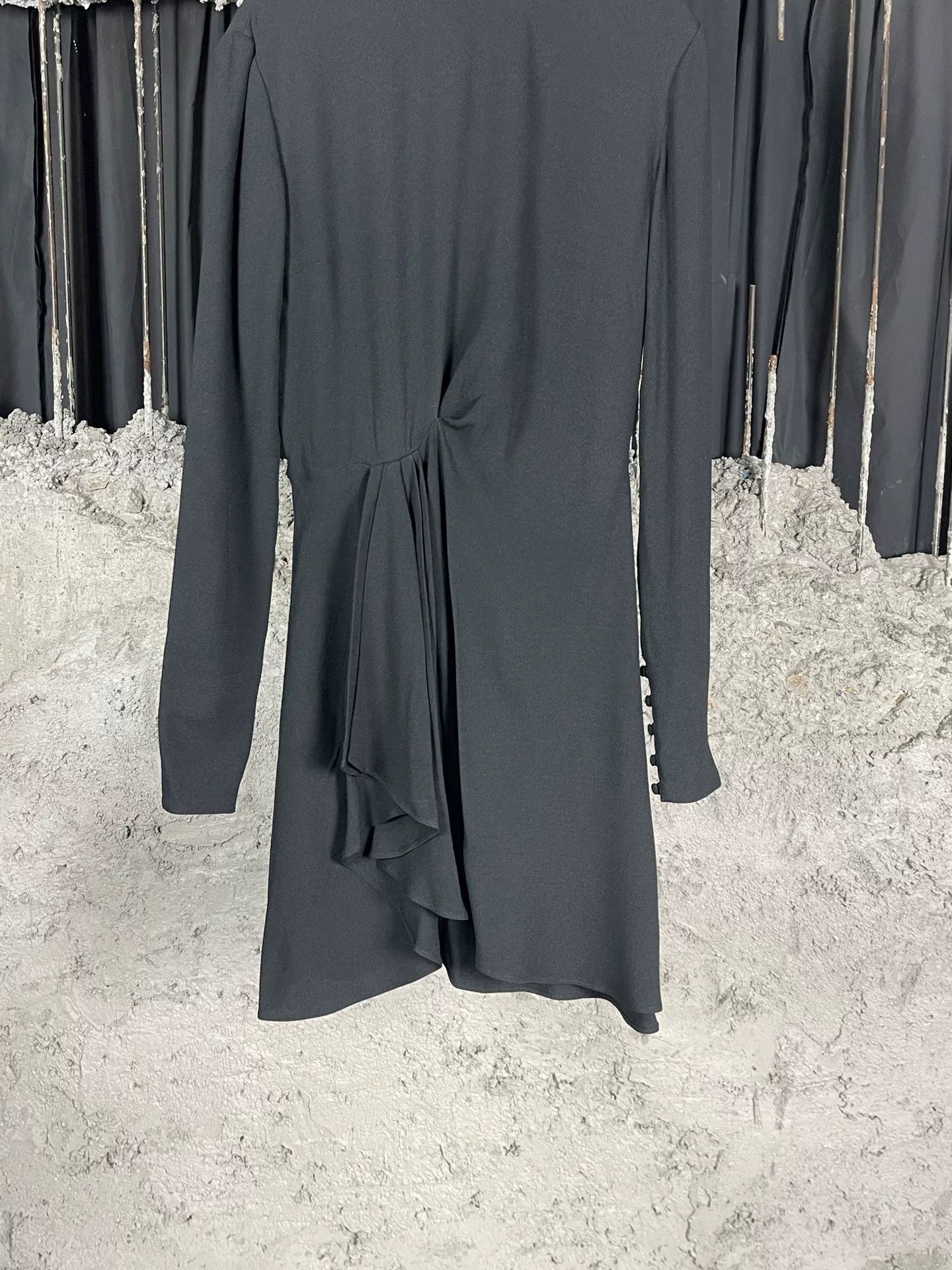 Saint Laurent Paris Saint Laurent Bow Tie Mini Dress Size 36 Size XS / US 0-2 / IT 36-38 - 5 Thumbnail