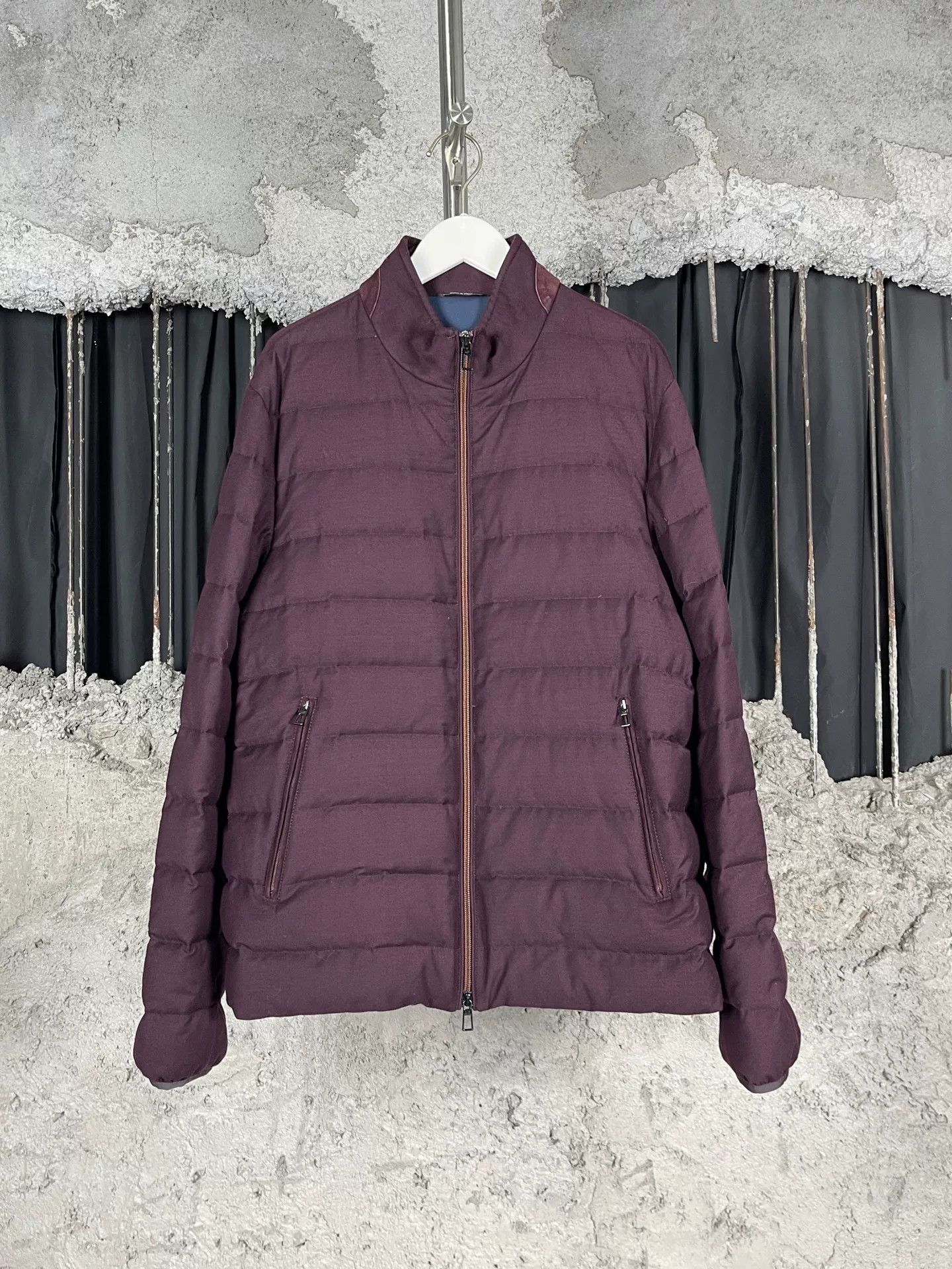 Loro Piana Loro Piana Wool Silk Down Jacket Size M Size US M / EU 48-50 / 2 - 2 Thumbnail
