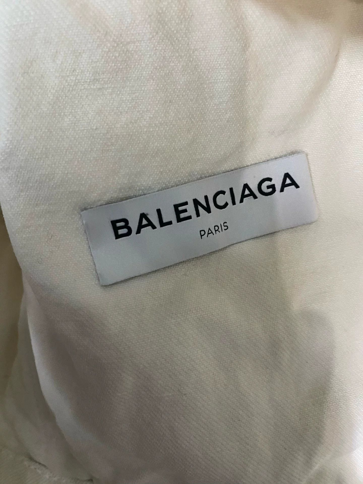 Balenciaga Balenciaga Logo Back Denim Jacket Size XS Size US XS / EU 42 / 0 - 8 Thumbnail