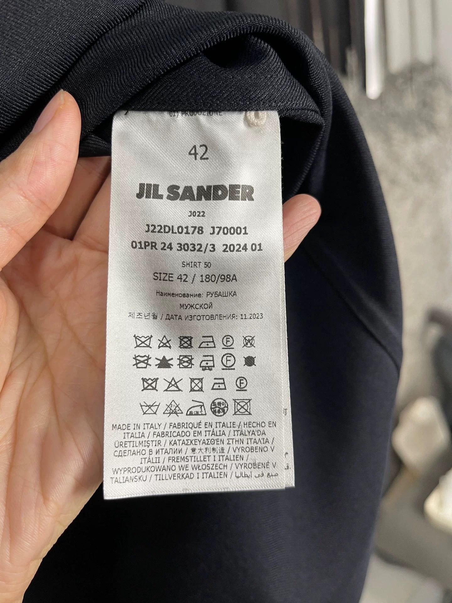 Jil Sander Jil Sander Wool Zip Jacket Size XS Size US XS / EU 42 / 0 - 8 Thumbnail