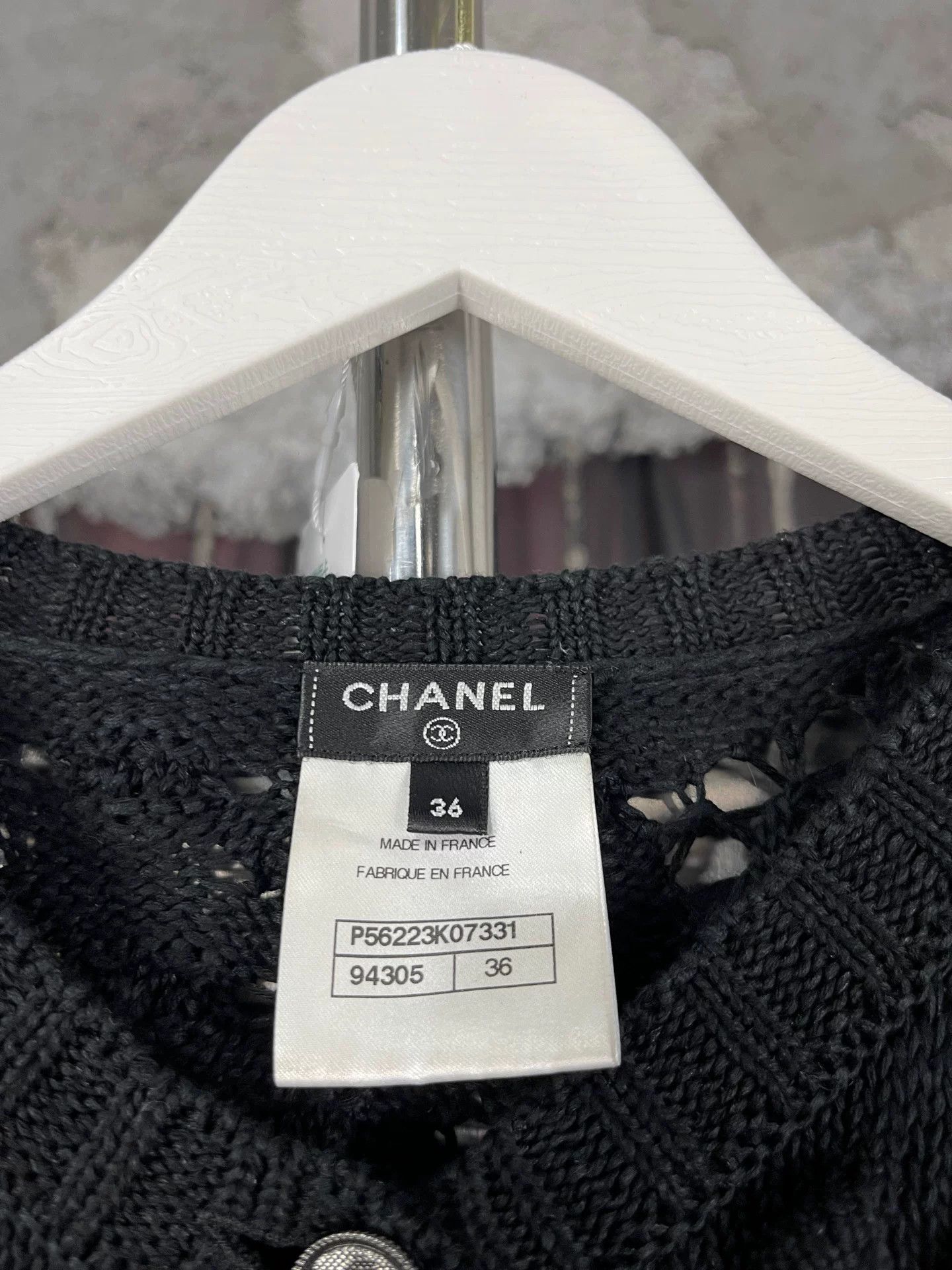 Chanel Chanel Textured Knit Cardigan Size 36 Size XS / US 0-2 / IT 36-38 - 9 Thumbnail