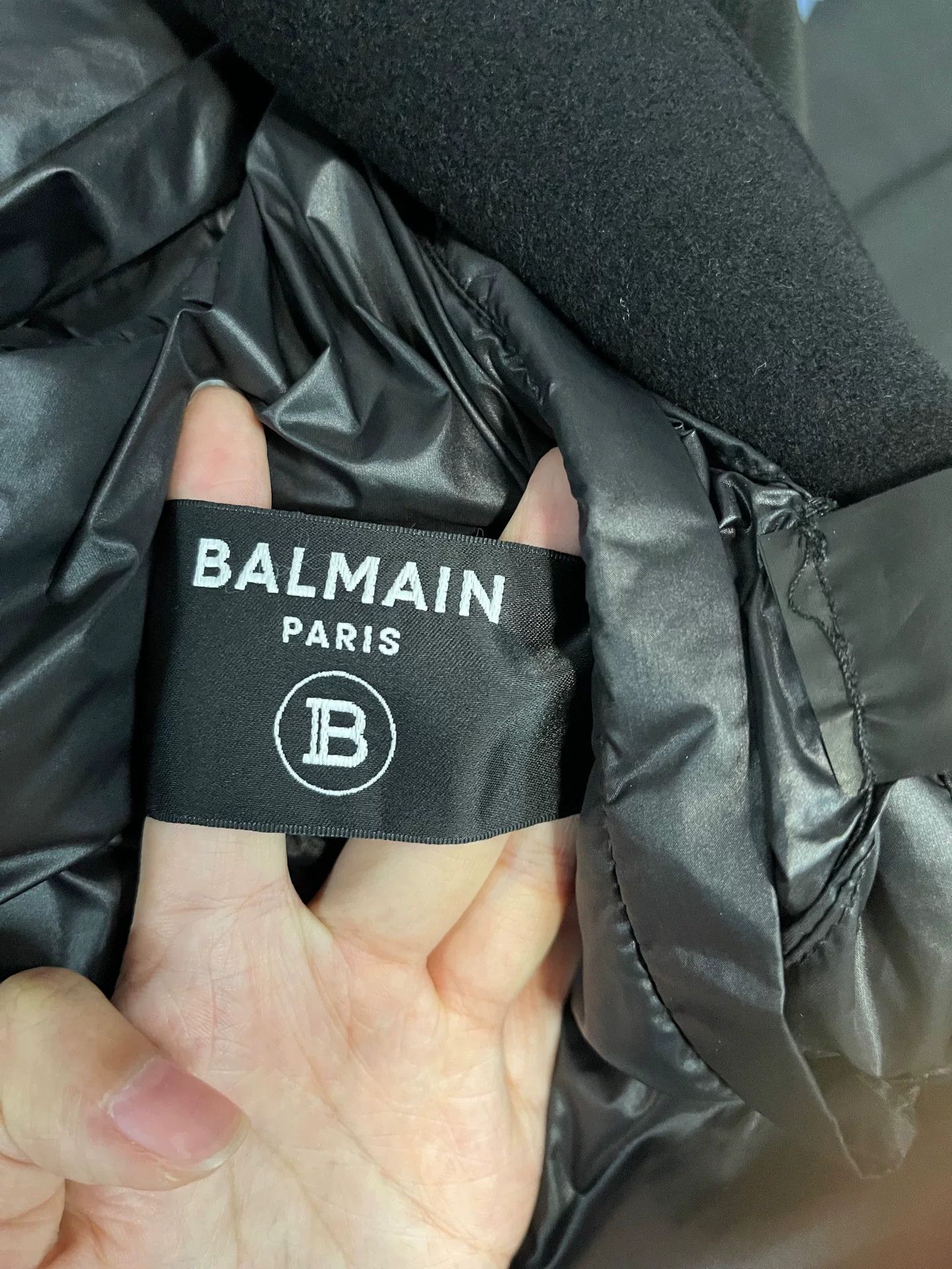 Balmain Balmain Logo Varsity Bomber Jacket Size S Size US S / EU 44-46 / 1 - 8 Thumbnail