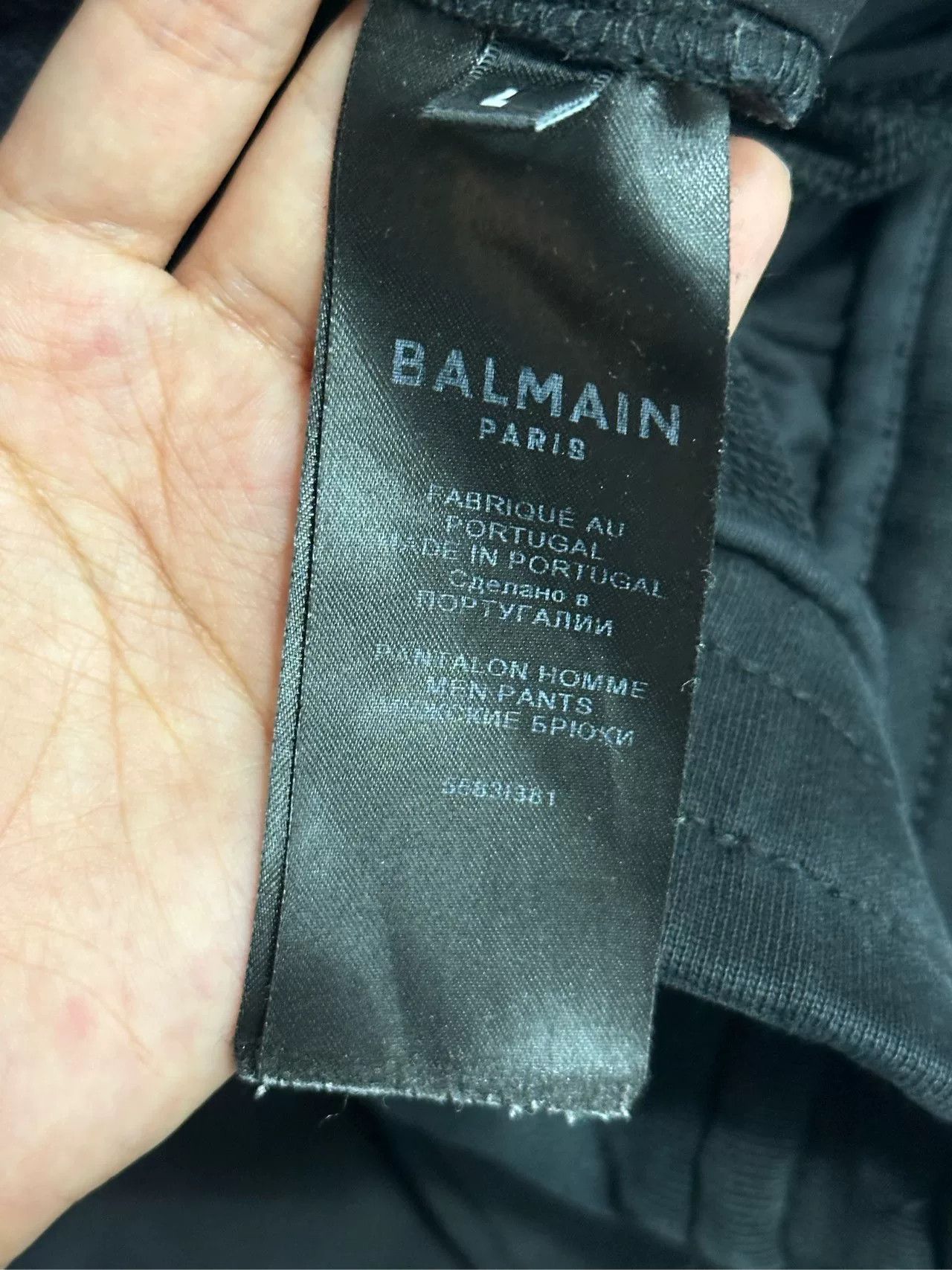 Balmain Balmain Logo Sweatpants Size L Size US 34 / EU 50 - 9 Thumbnail