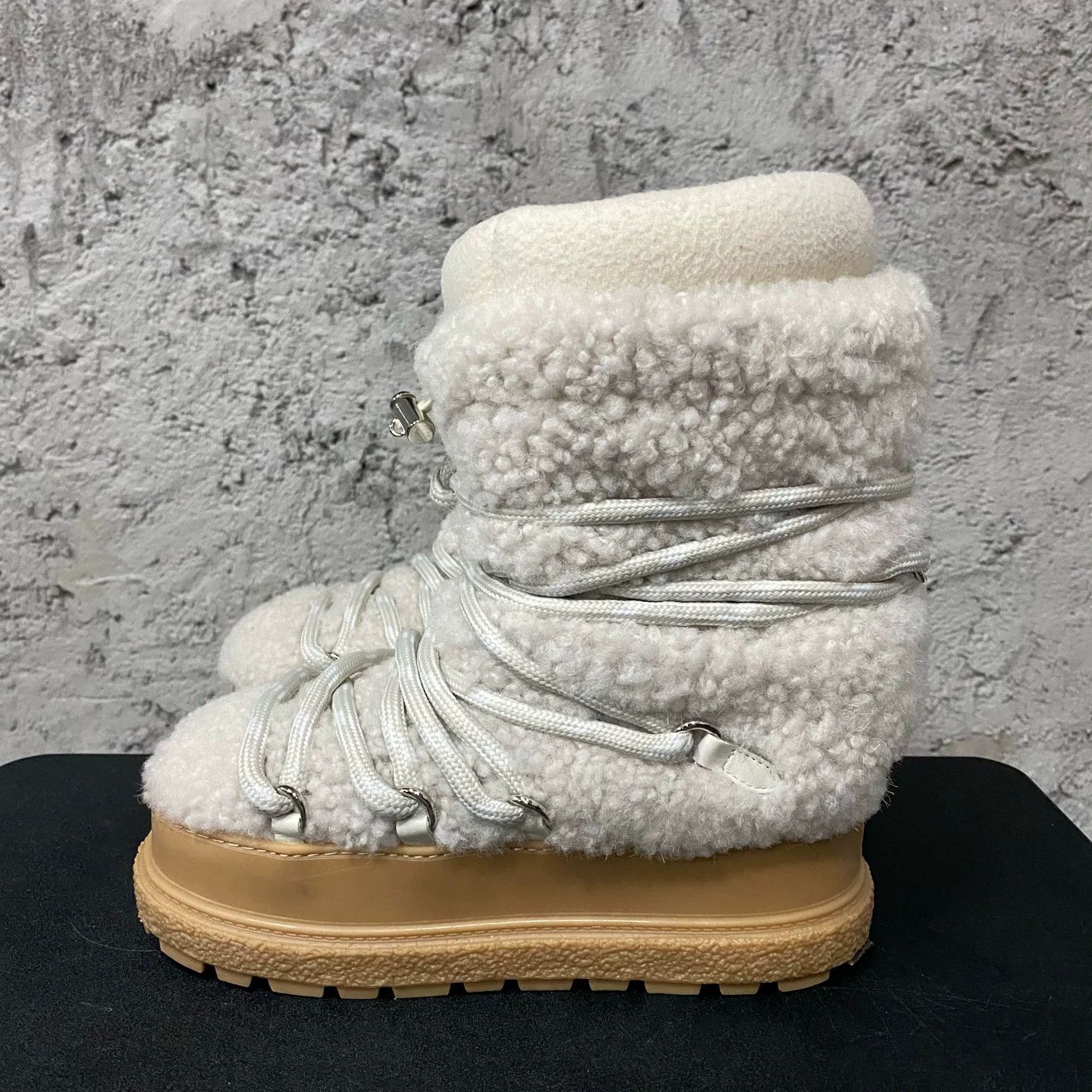 Miu Miu Miu Miu Shearling Snow Boots Size 35 Size US 5 / IT 35 - 3 Thumbnail