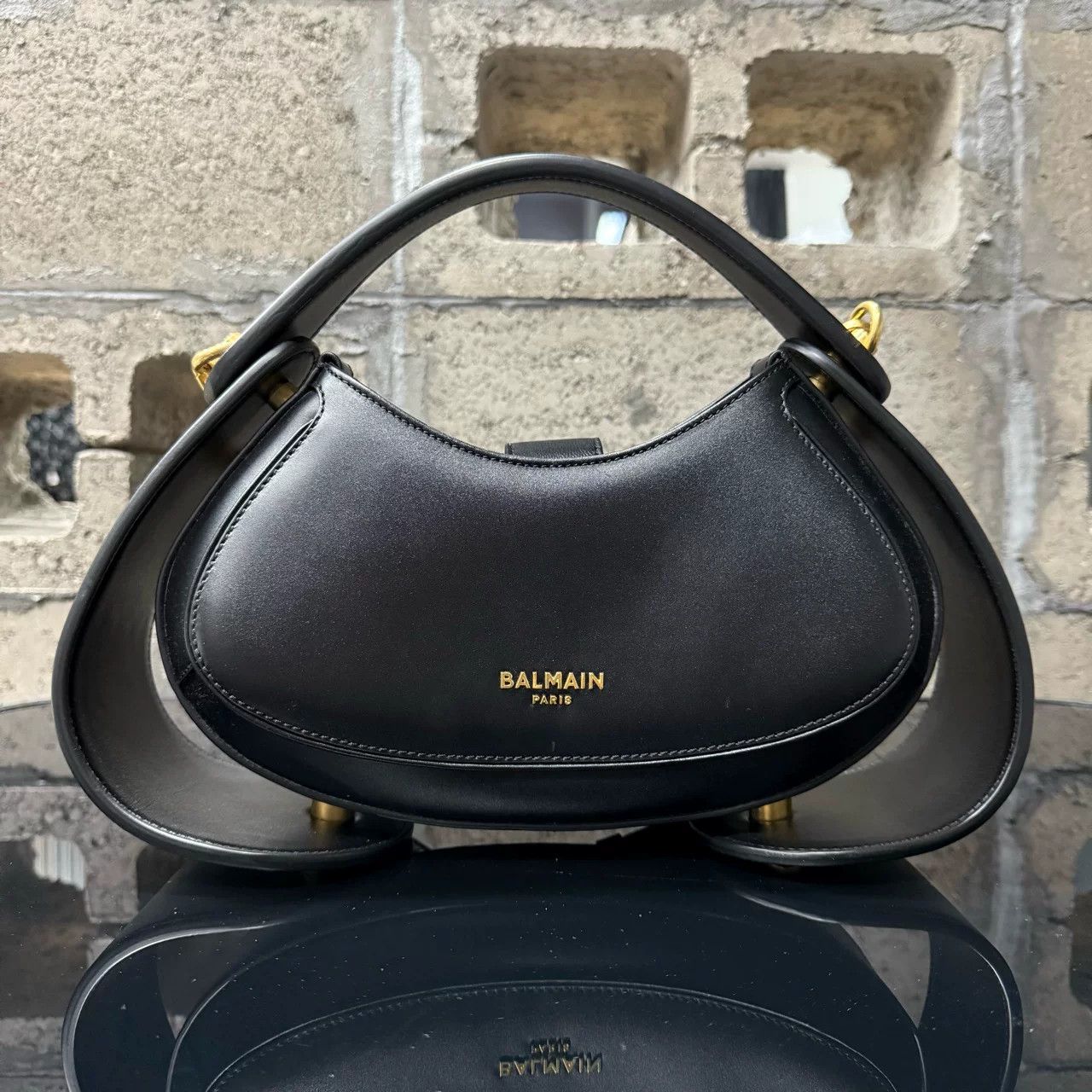 Balmain Balmain Jolie Madame Leather Handle Bag Size ONE SIZE - 2 Thumbnail