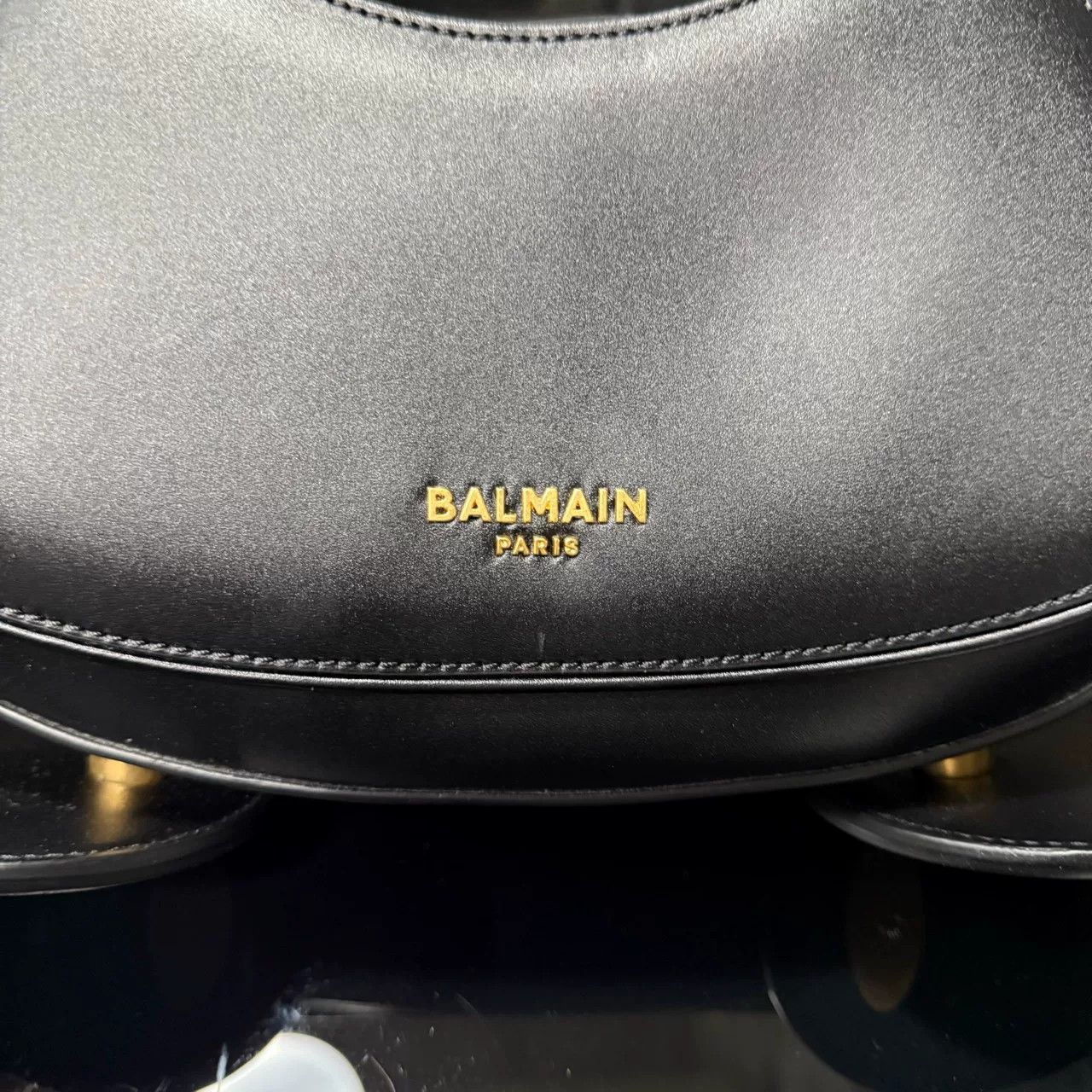 Balmain Balmain Jolie Madame Leather Handle Bag Size ONE SIZE - 7 Thumbnail