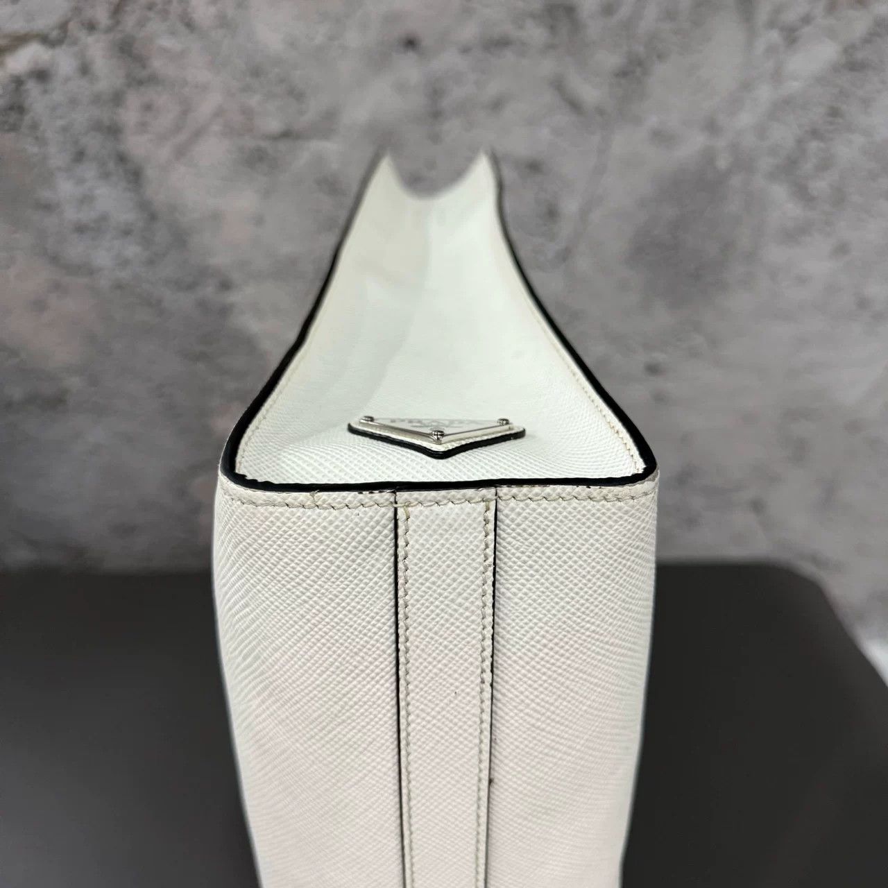 Prada Prada Saffiano Leather Tote Bag Size ONE SIZE - 7 Thumbnail