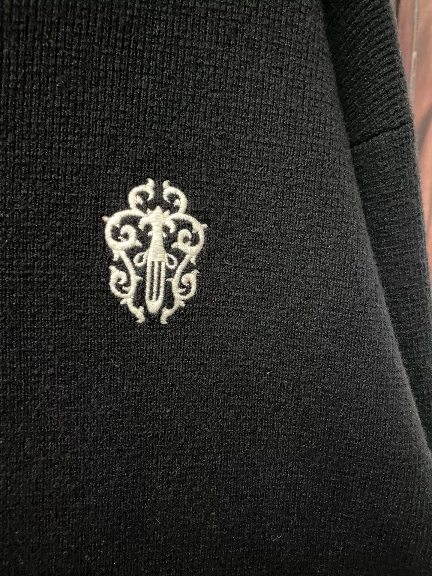 Chrome Hearts Chrome Hearts Dagger Cashmere Sweater Size XL Size US XL / EU 56 / 4 - 6 Thumbnail
